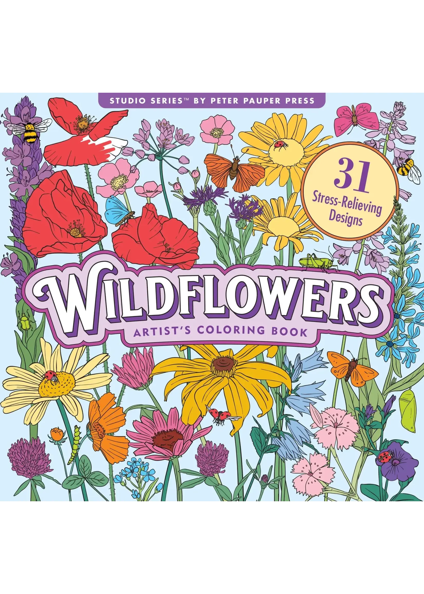 PPP WILDFLOWER COLOURING BOOK