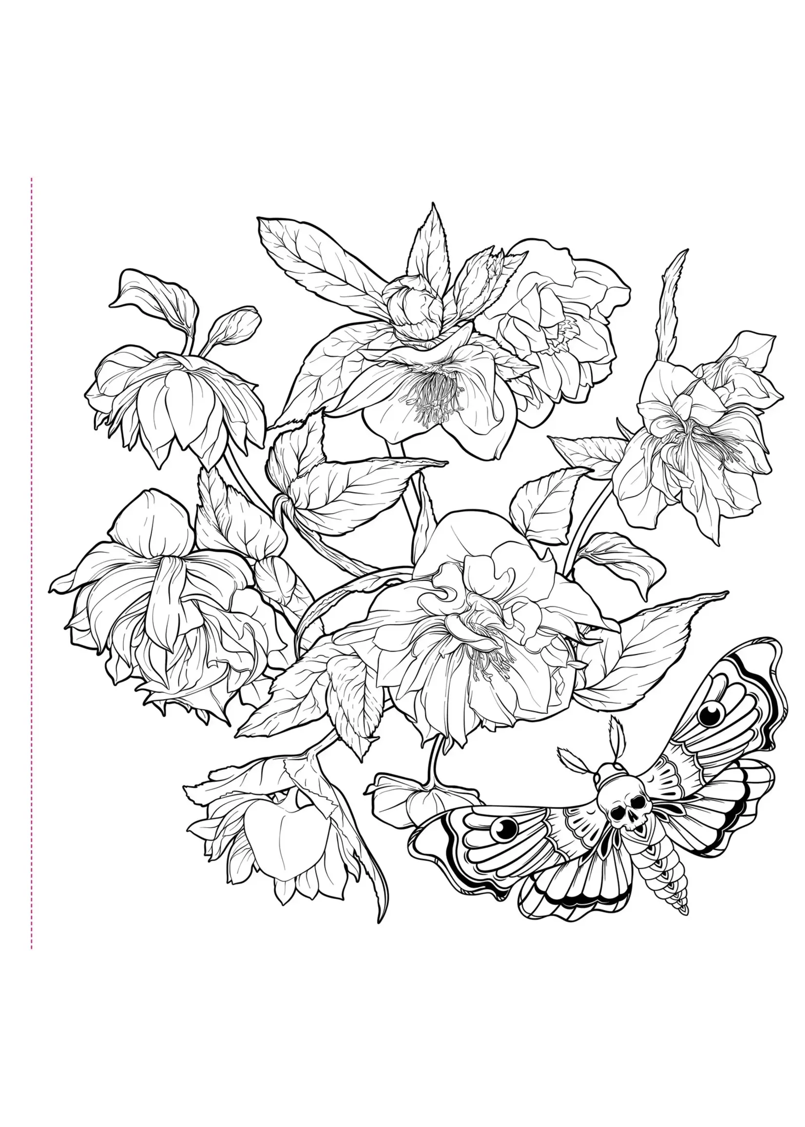 PPP GOTH GARDEN COLOURING BOOK