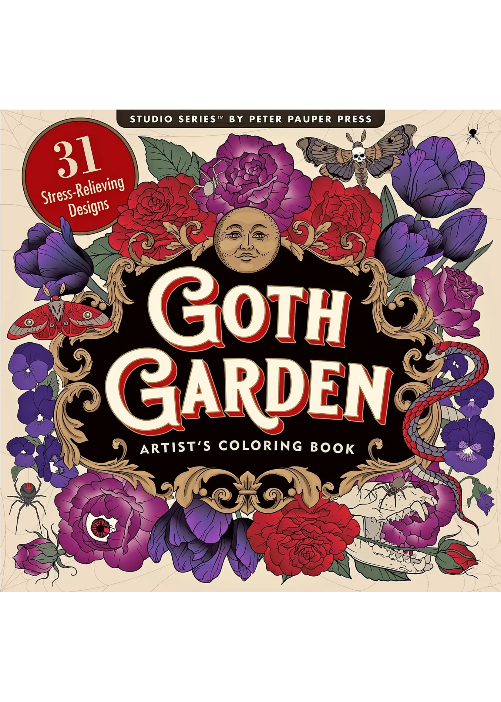 PPP GOTH GARDEN COLOURING BOOK