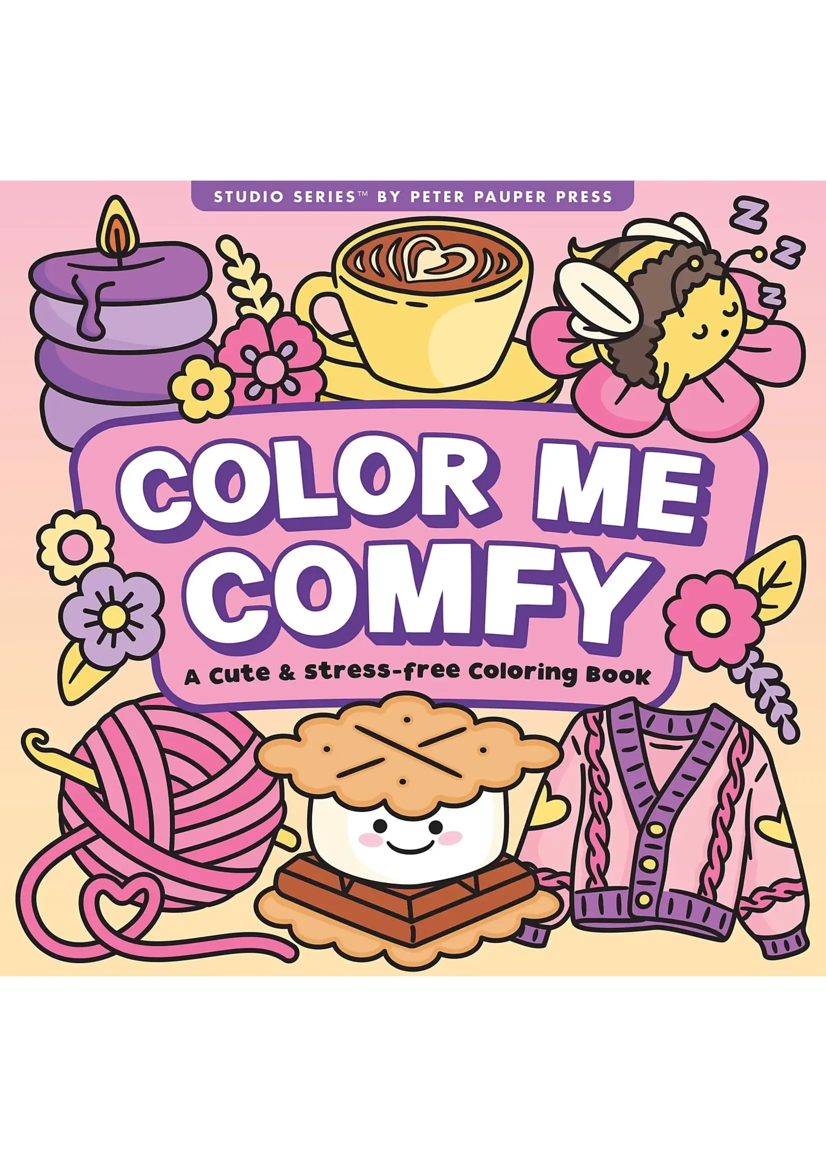 PPP COLOUR ME COMFY COLOURING BOOK
