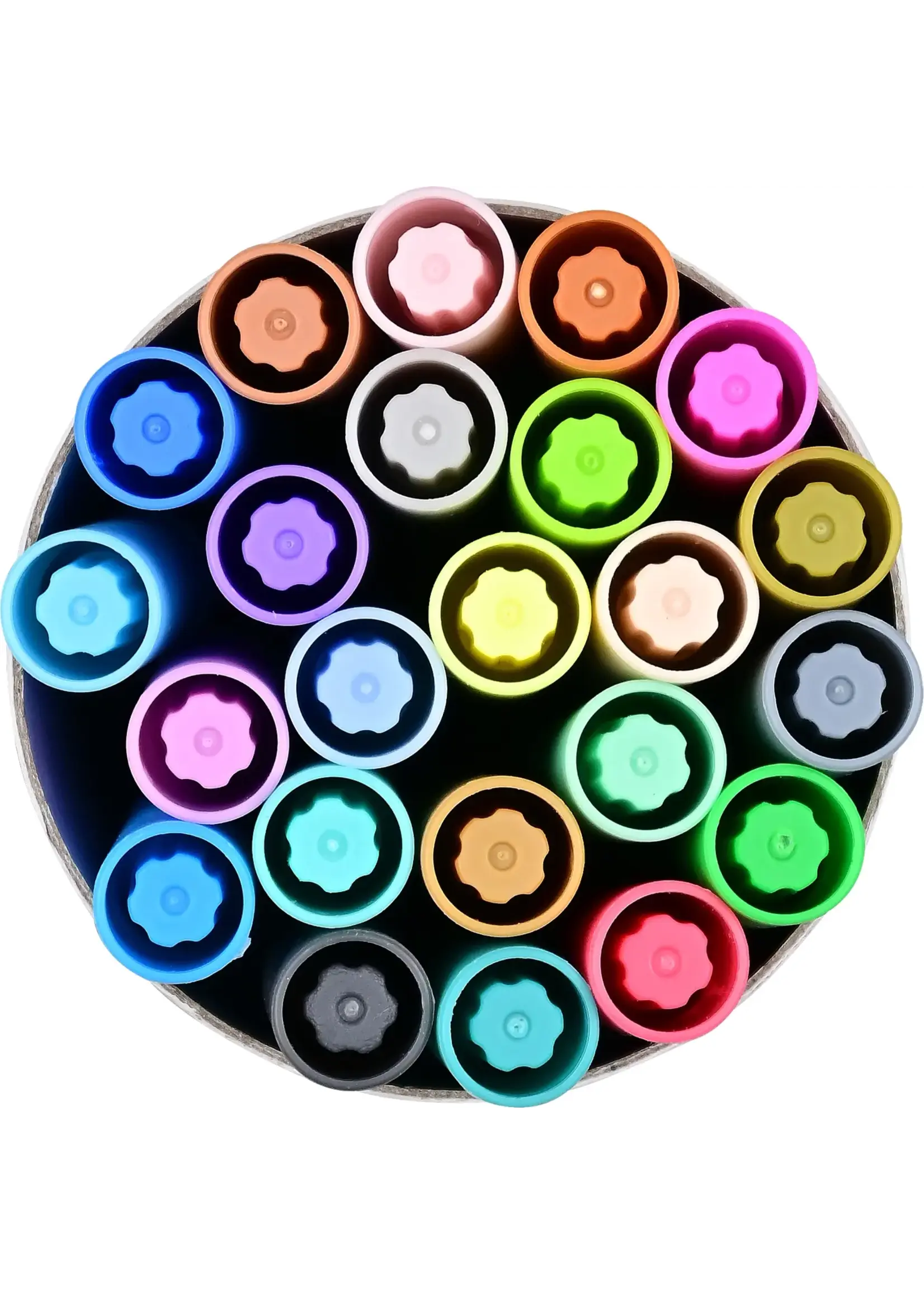 PPP DUAL-TIP PASTEL MARKERS