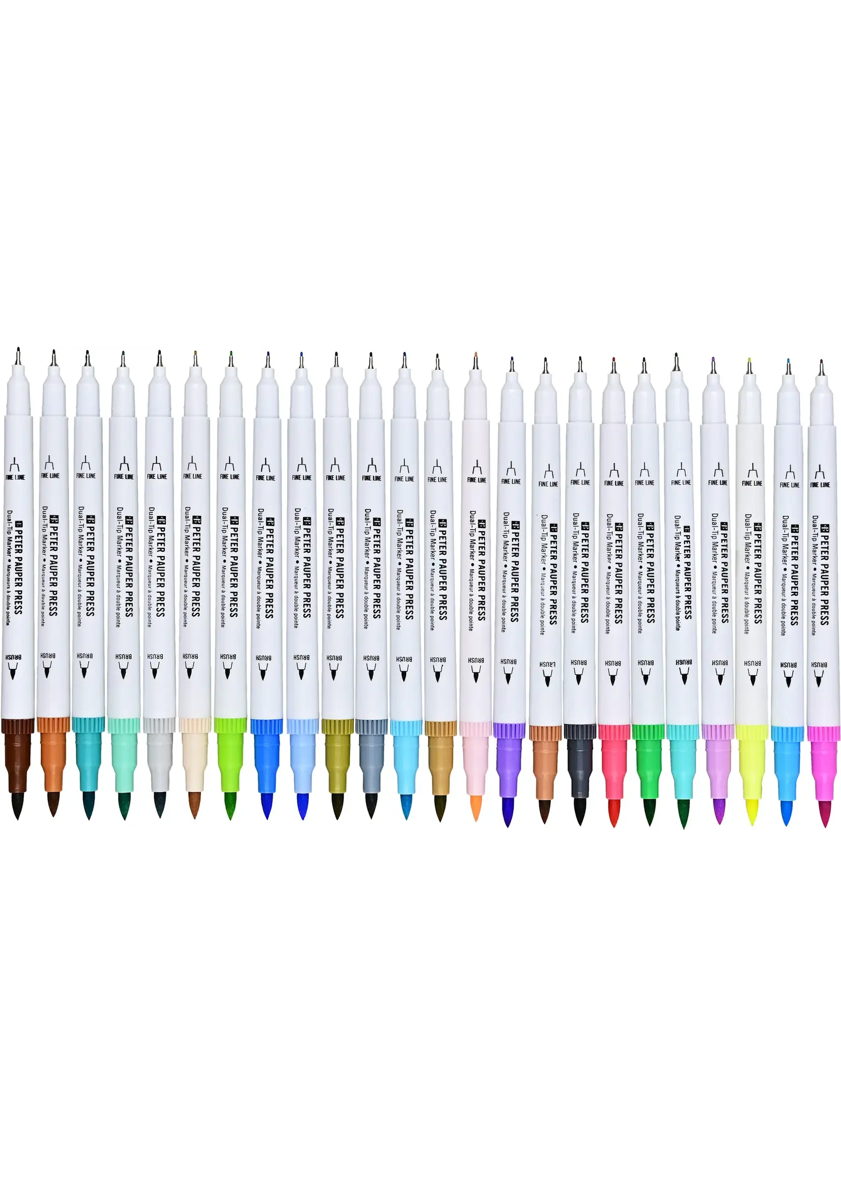 PPP DUAL-TIP PASTEL MARKERS