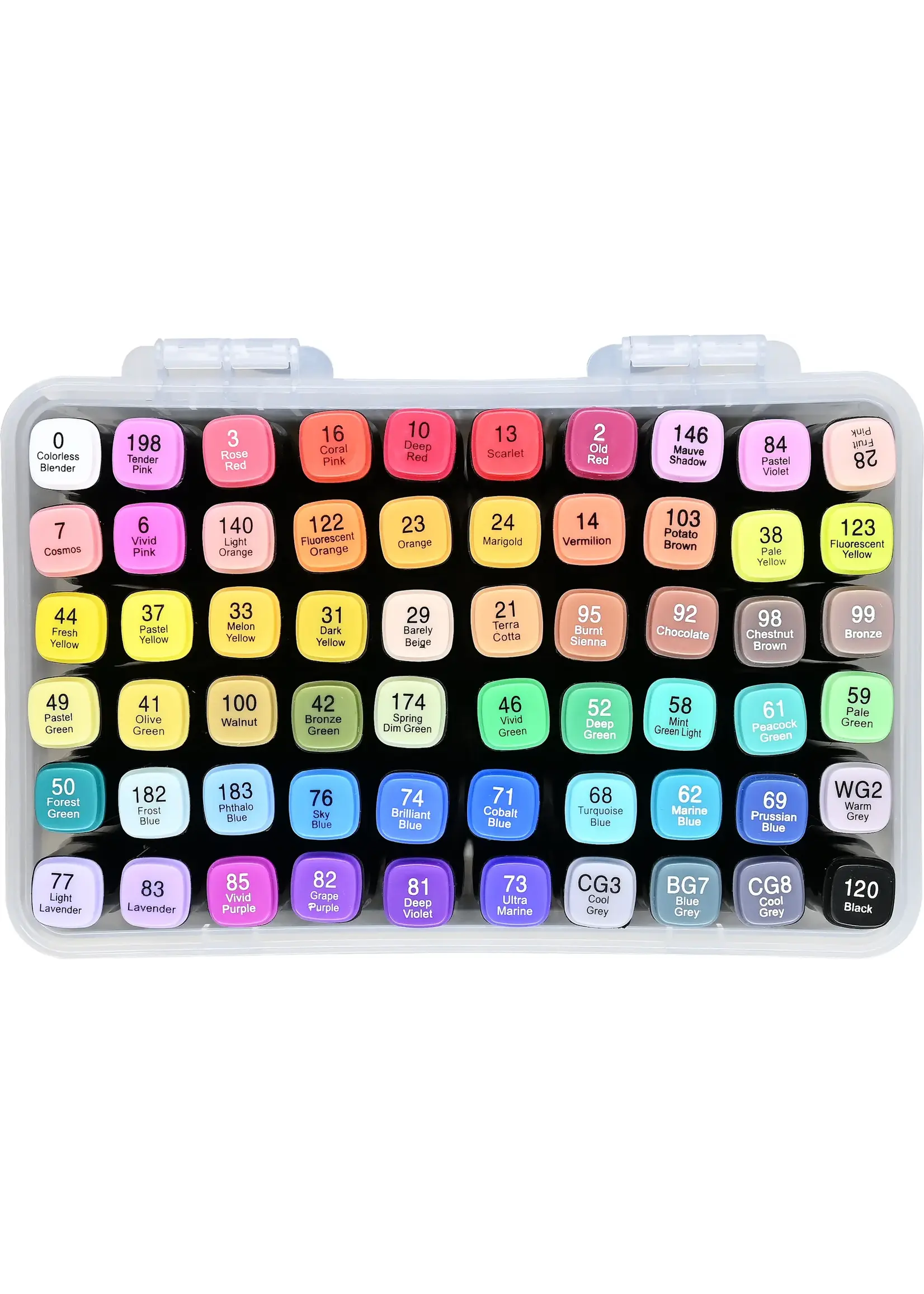 PPP MARKERS (60) DUAL TIP ALCOHOL MARKERS