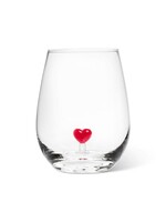 ABBOTT ABB HEART ICON STEMLESS WINE GLASS