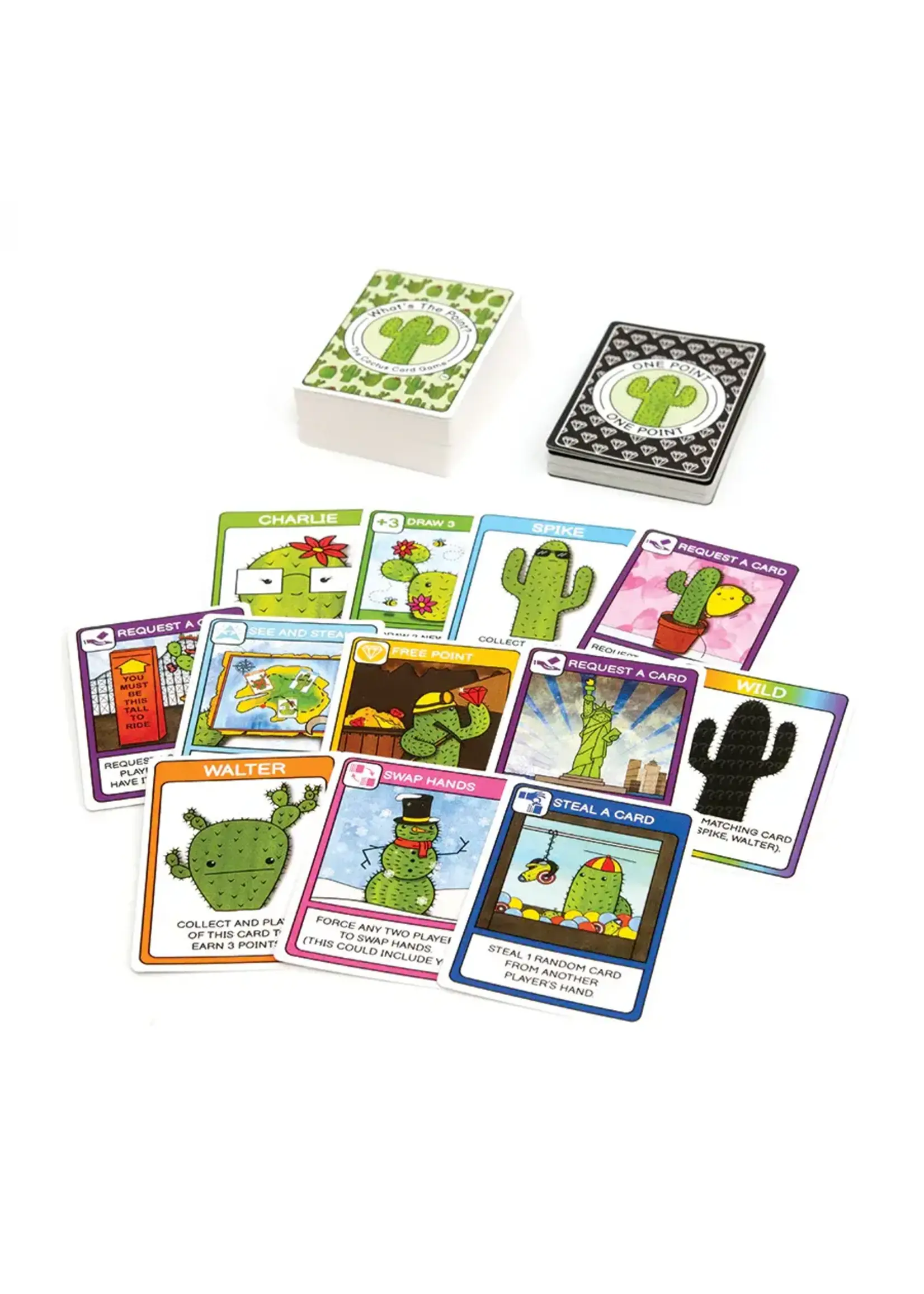 OUT WHAT'S THE POINT: THE CACTUS CARD GAME