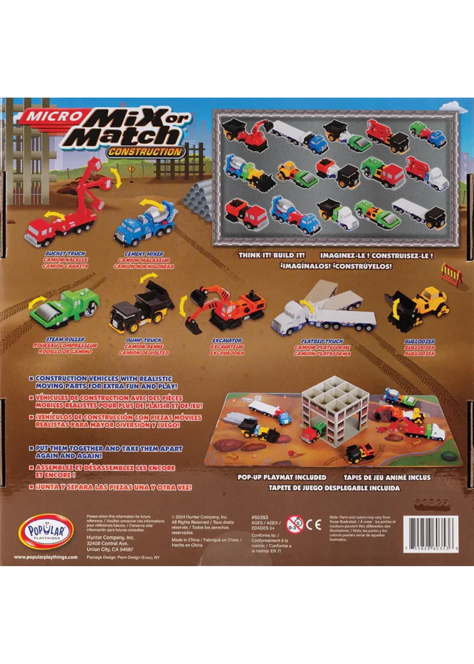 MICRO MIX OR MATCH VEHICLES CONSTRUCTION