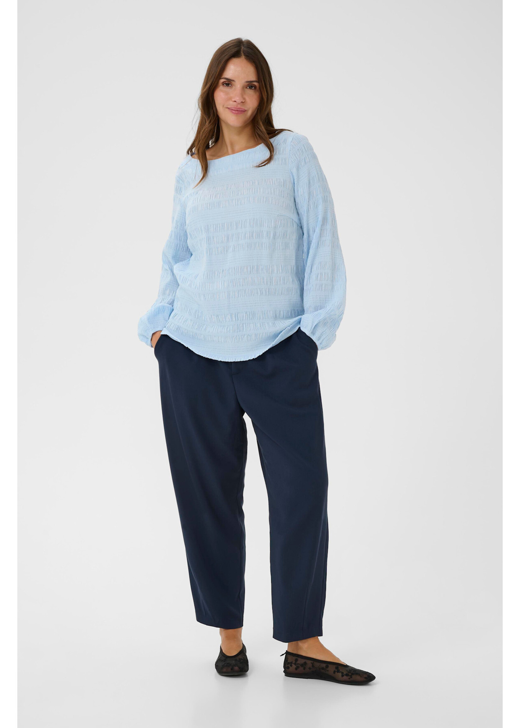 KAFFE CURVE KAFCUR+ SS26 KCJOURTNEY BLOUSE