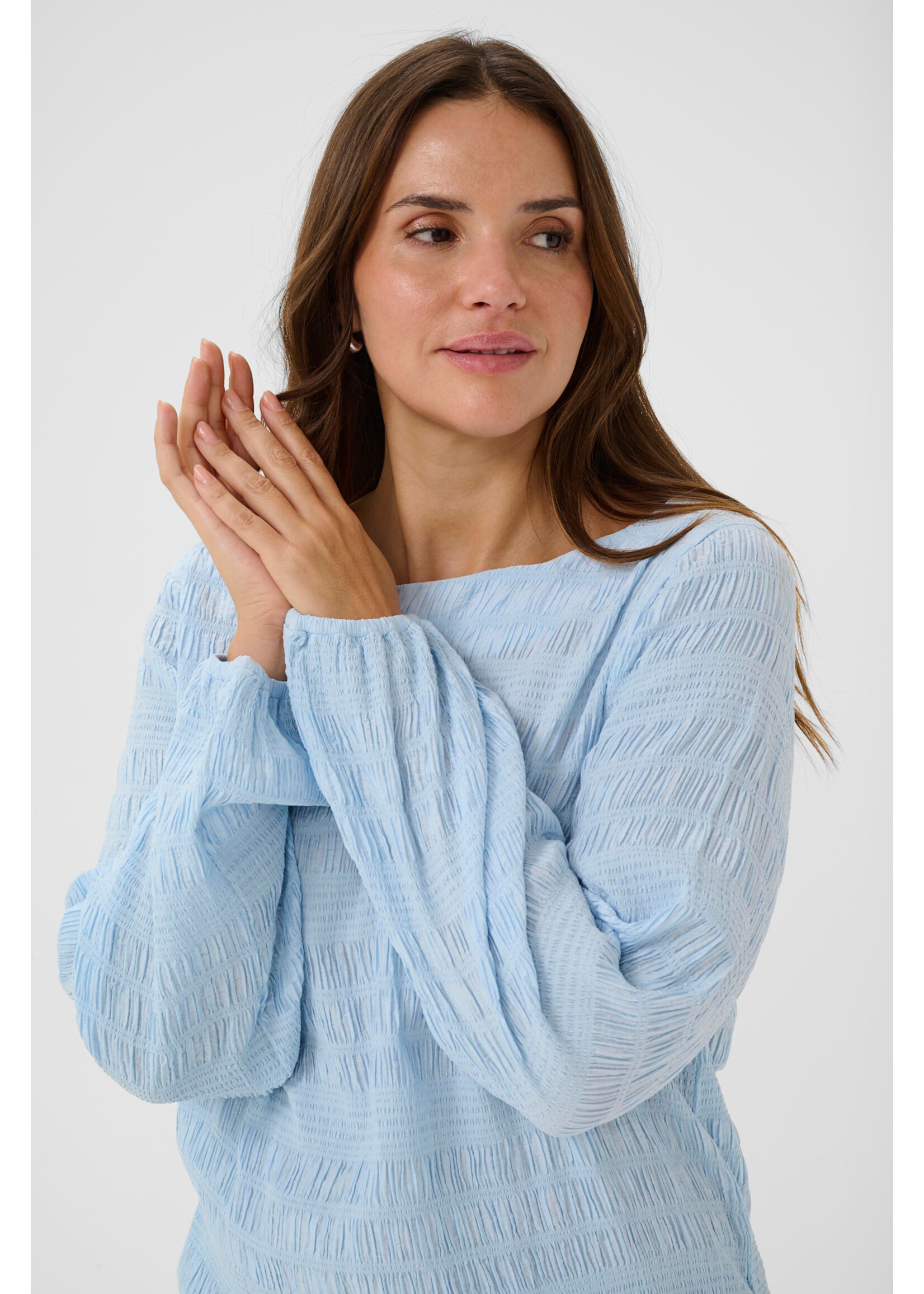 KAFFE CURVE KAFCUR+ SS26 KCJOURTNEY BLOUSE