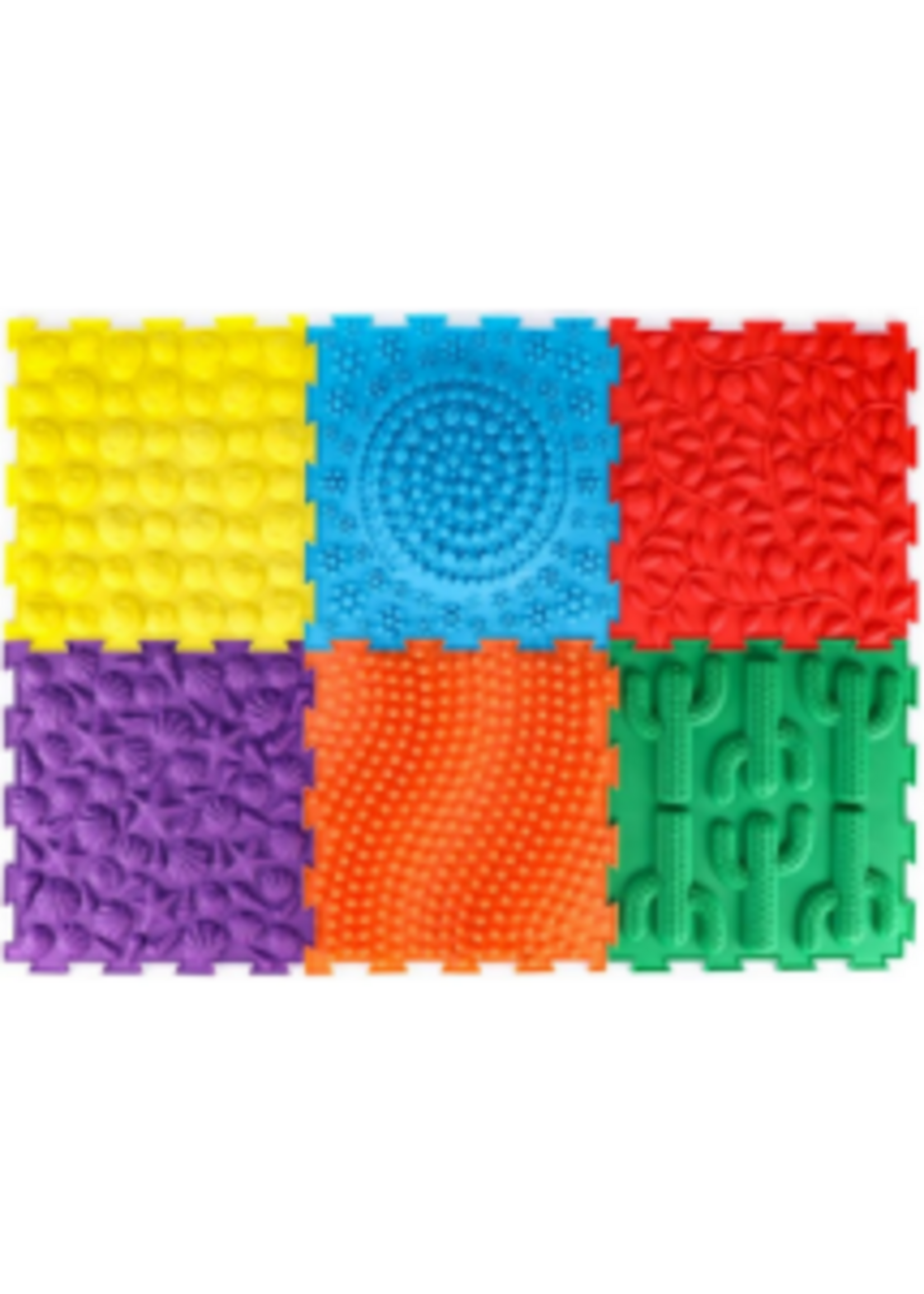 EDU 3D LOCKING SENSORY TILES