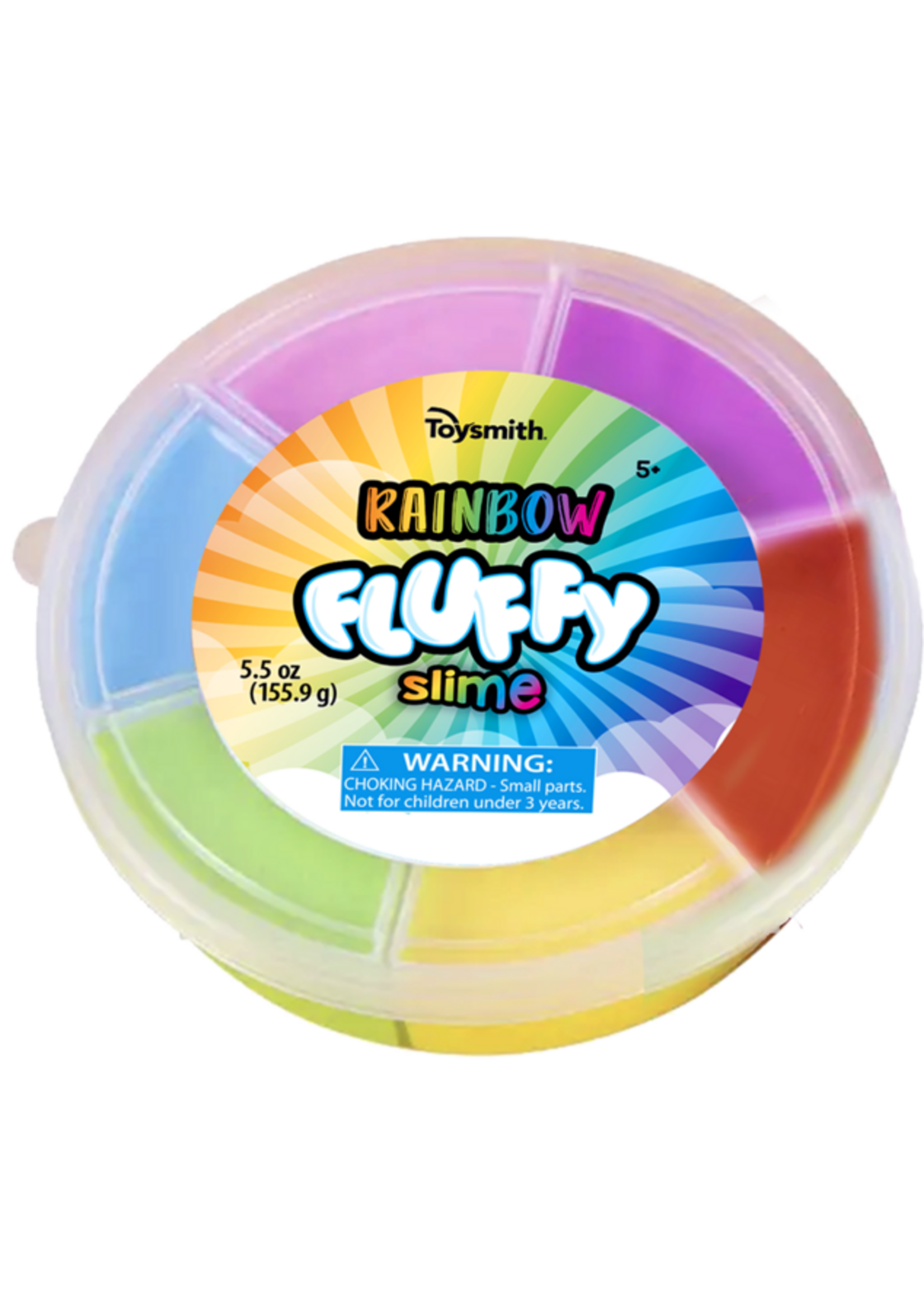 TOY RAINBOW FLUFFY SLIME