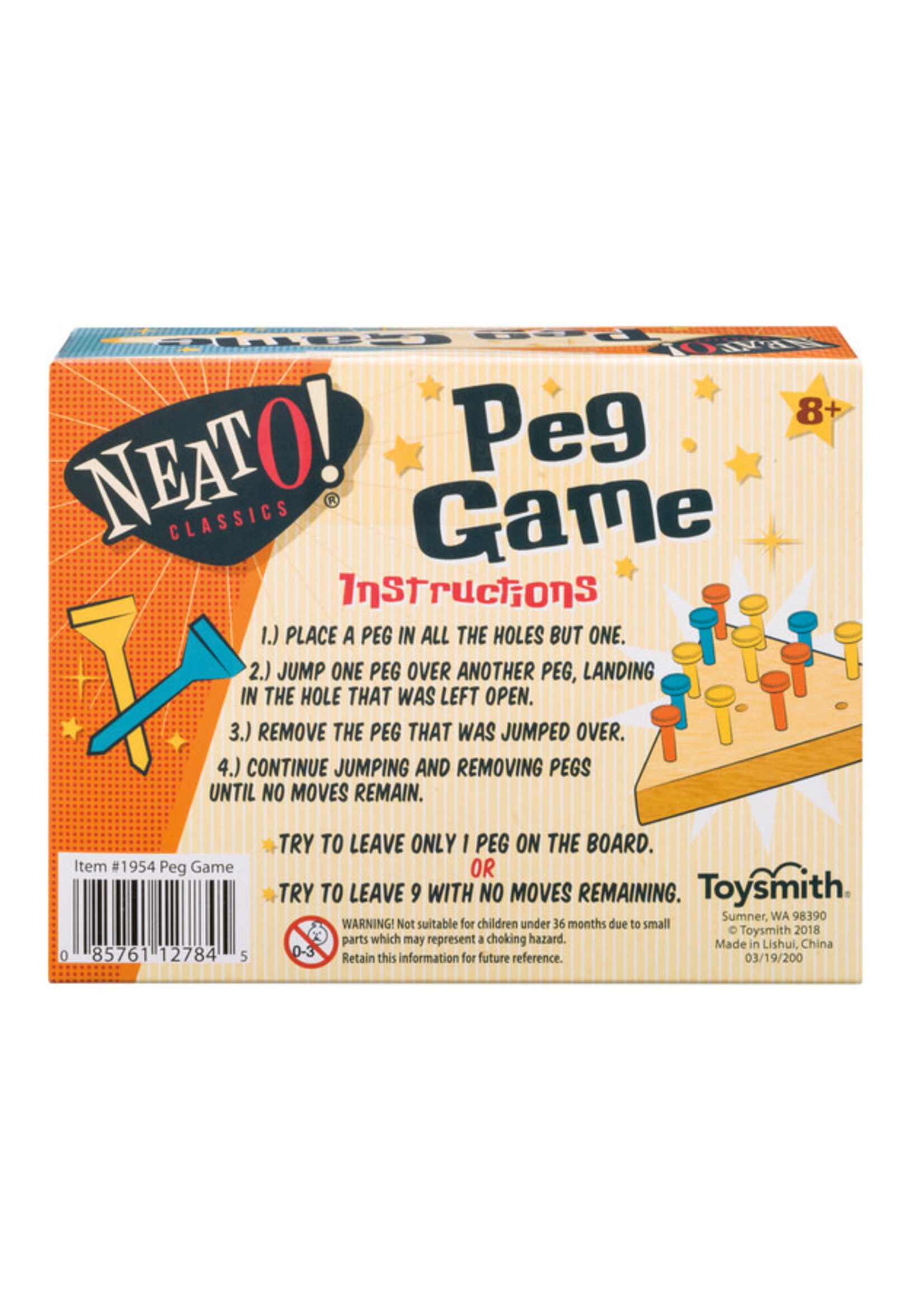 TOY PEG GAME