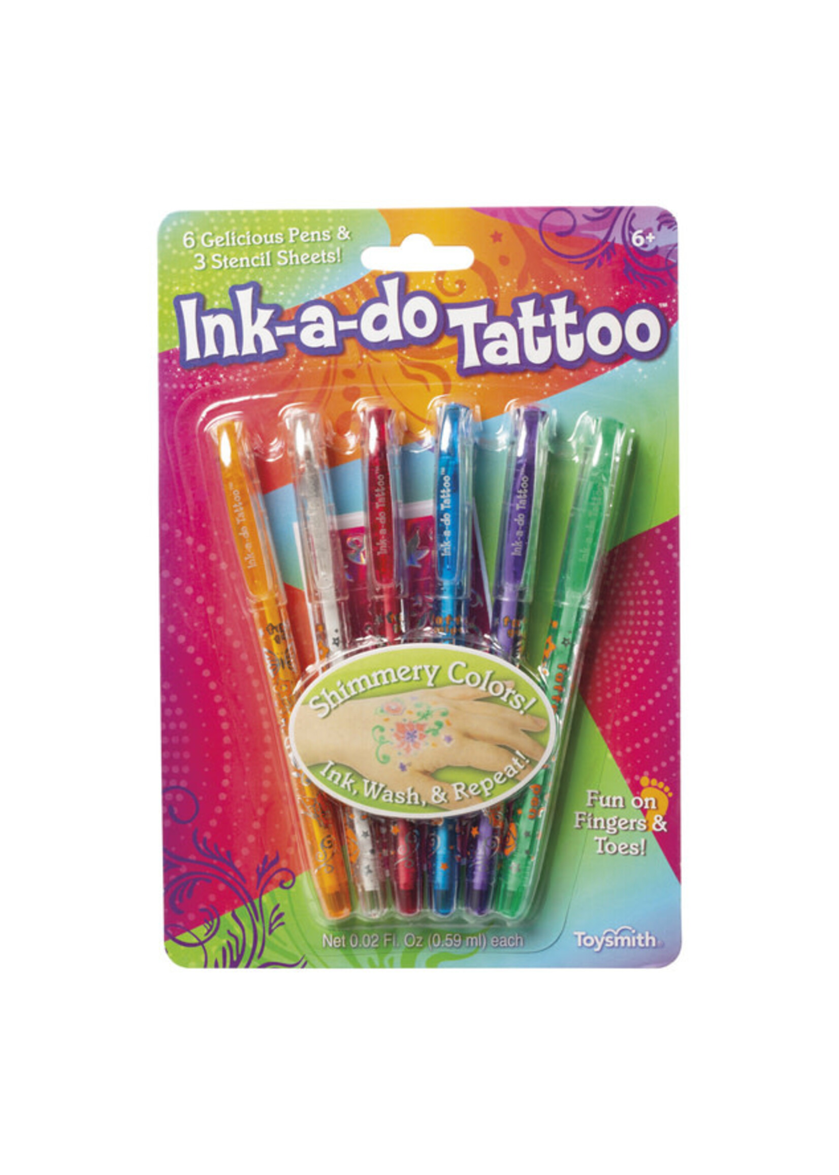 TOY INK-A-DO TATTOO PENS
