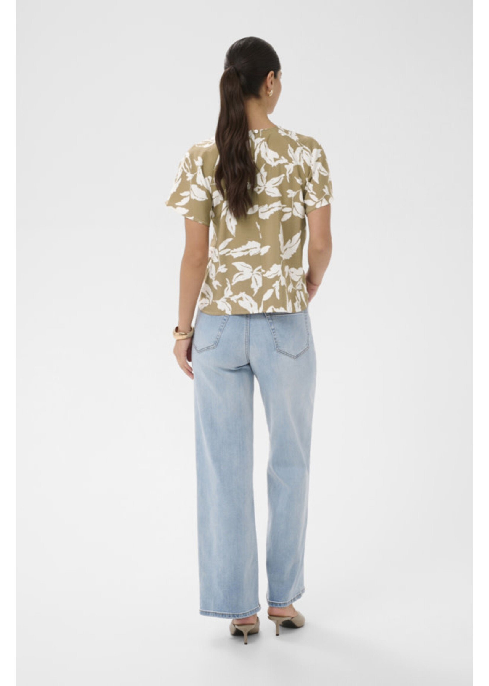 KAFFE CURVE KAF SS26 KAMARLO BLOUSE