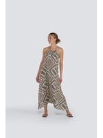 JESSICA LAURA JESSICA LAURA ABSTRACT PRINT DRESS