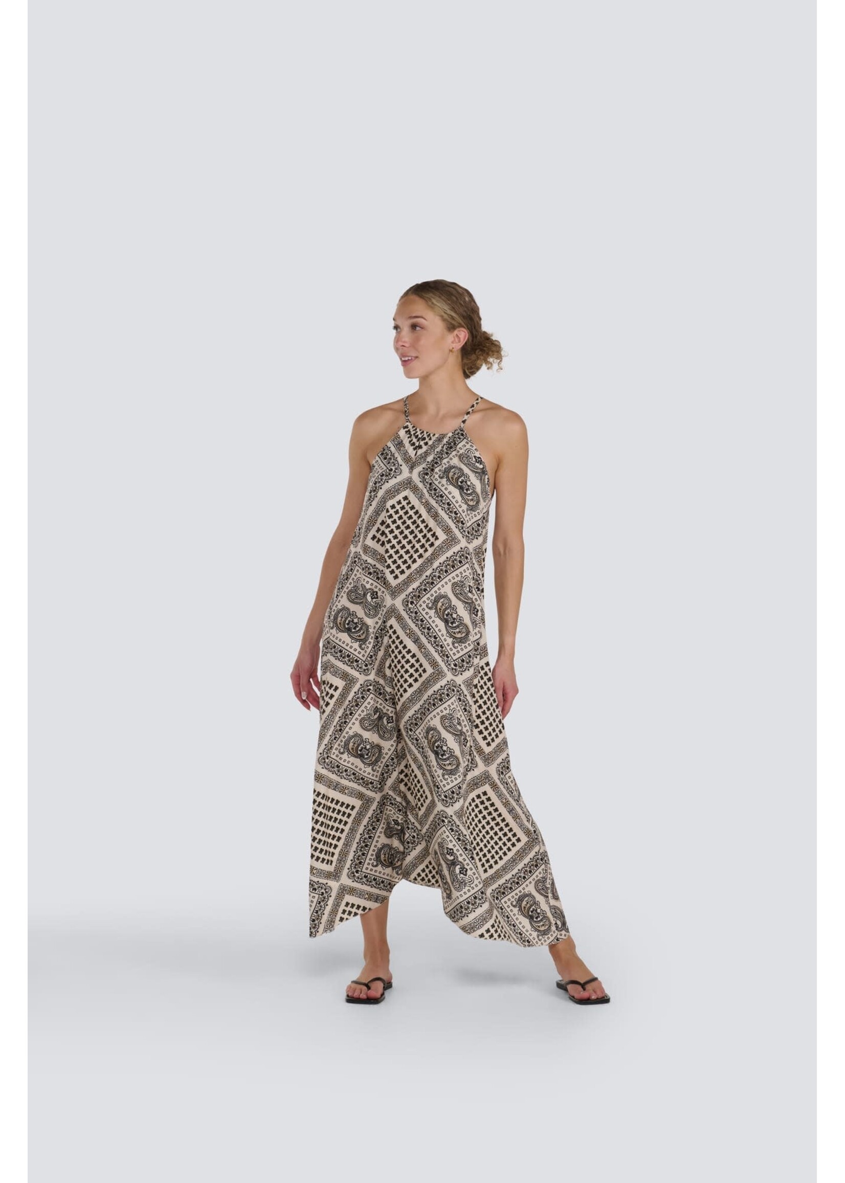 JESSICA LAURA JESSICA LAURA ABSTRACT PRINT DRESS