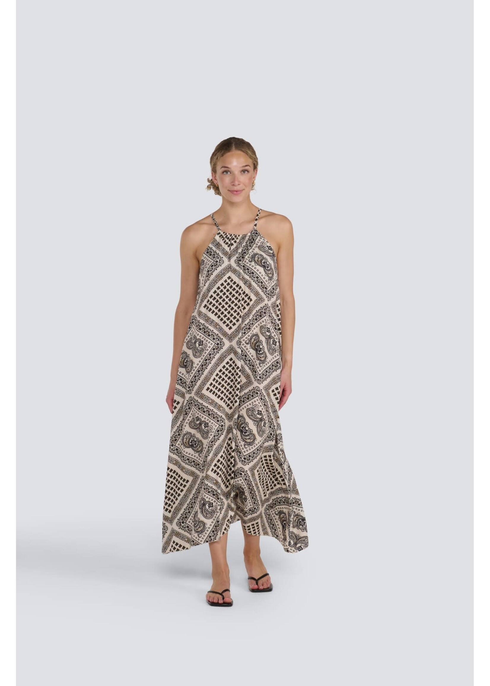 JESSICA LAURA JESSICA LAURA ABSTRACT PRINT DRESS