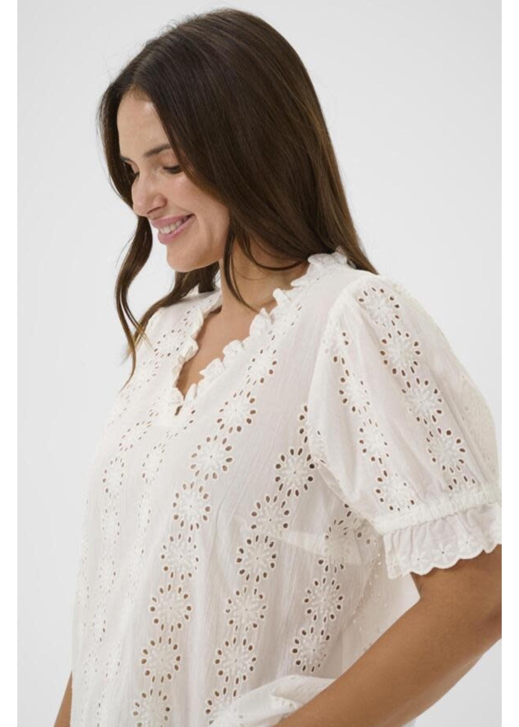 KAFFE KAFCUR SS26+ KCDINA BLOUSE