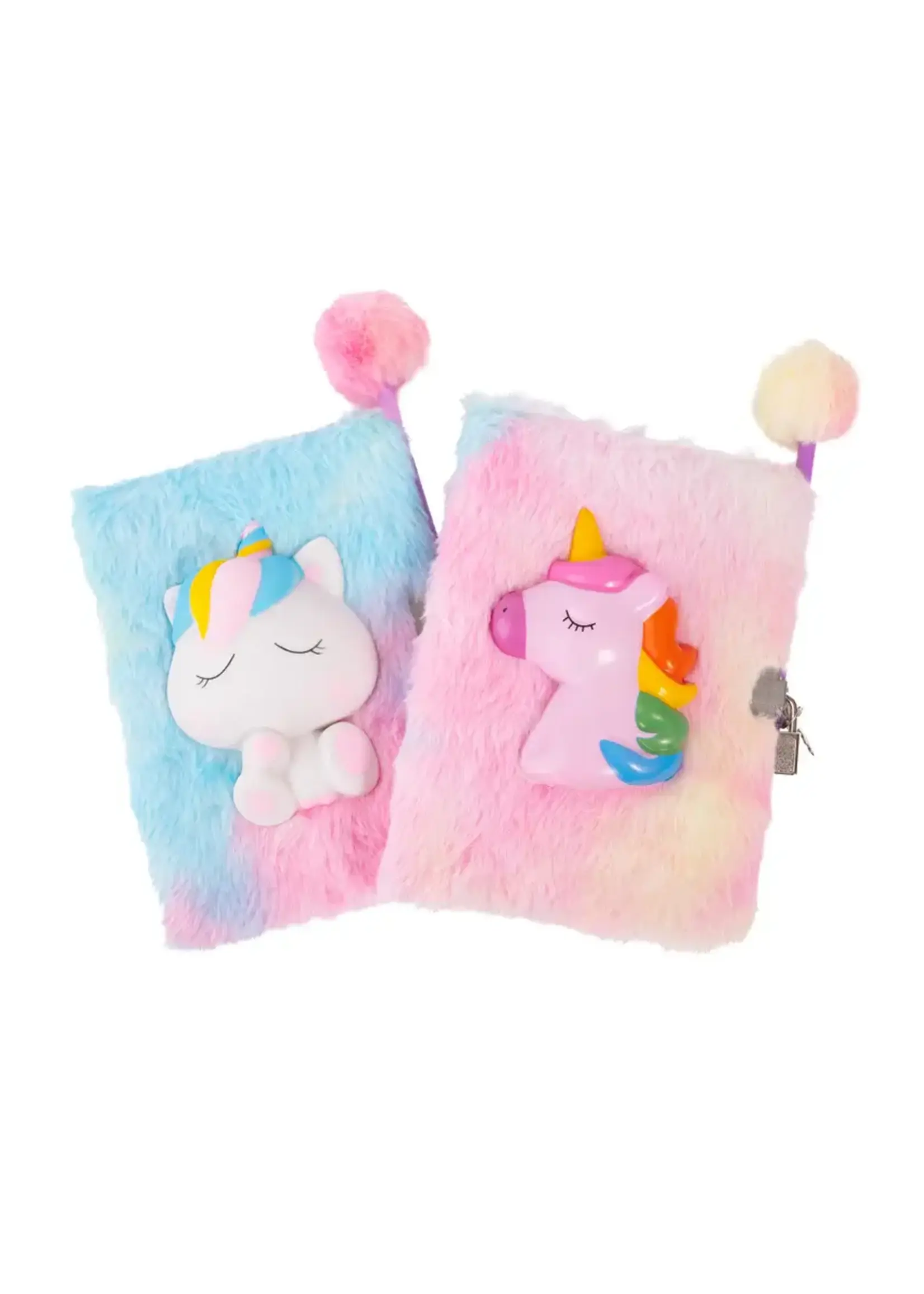 CRE FURRY SQUISHY UNICORN JOURNAL
