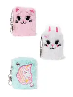 CRE MINI FURRY JOURNAL KEYCHAIN