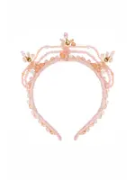CRE BLUSHING CRYSTALS BEADED TIARA