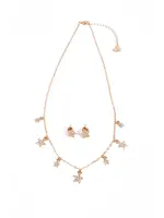 CRE RISING STAR NECKLACE & EARRINGS