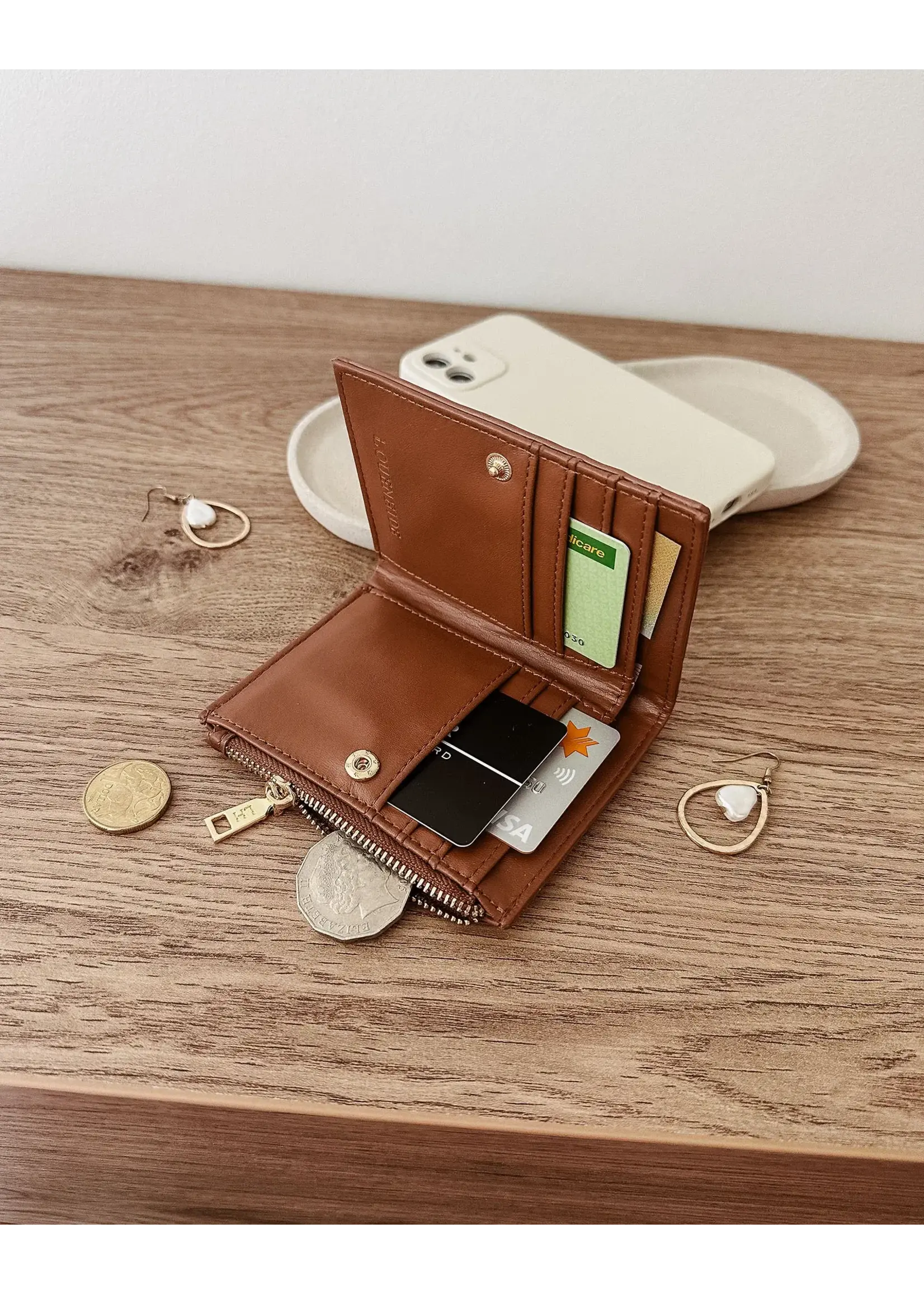 LOU LILY WOVEN WALLET