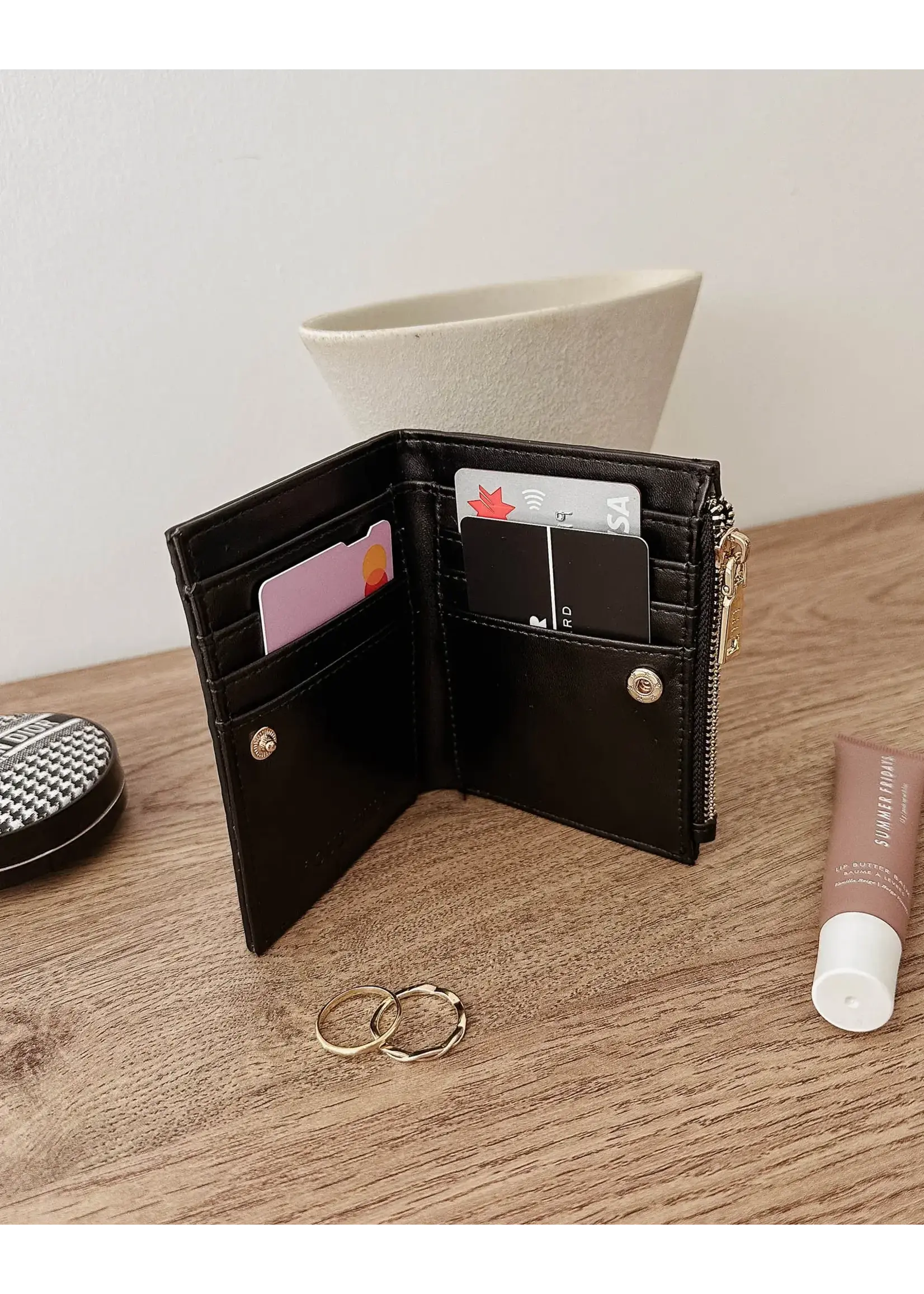 LOU LILY WOVEN WALLET
