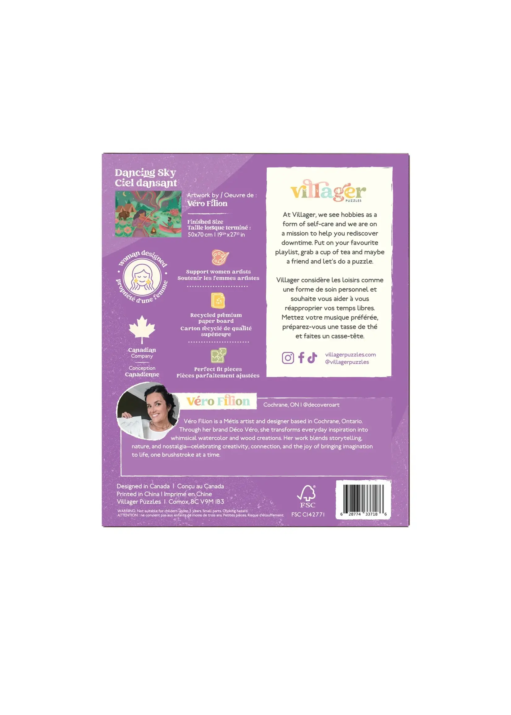 villager VILLAGER PUZZLES 1000 PIECE