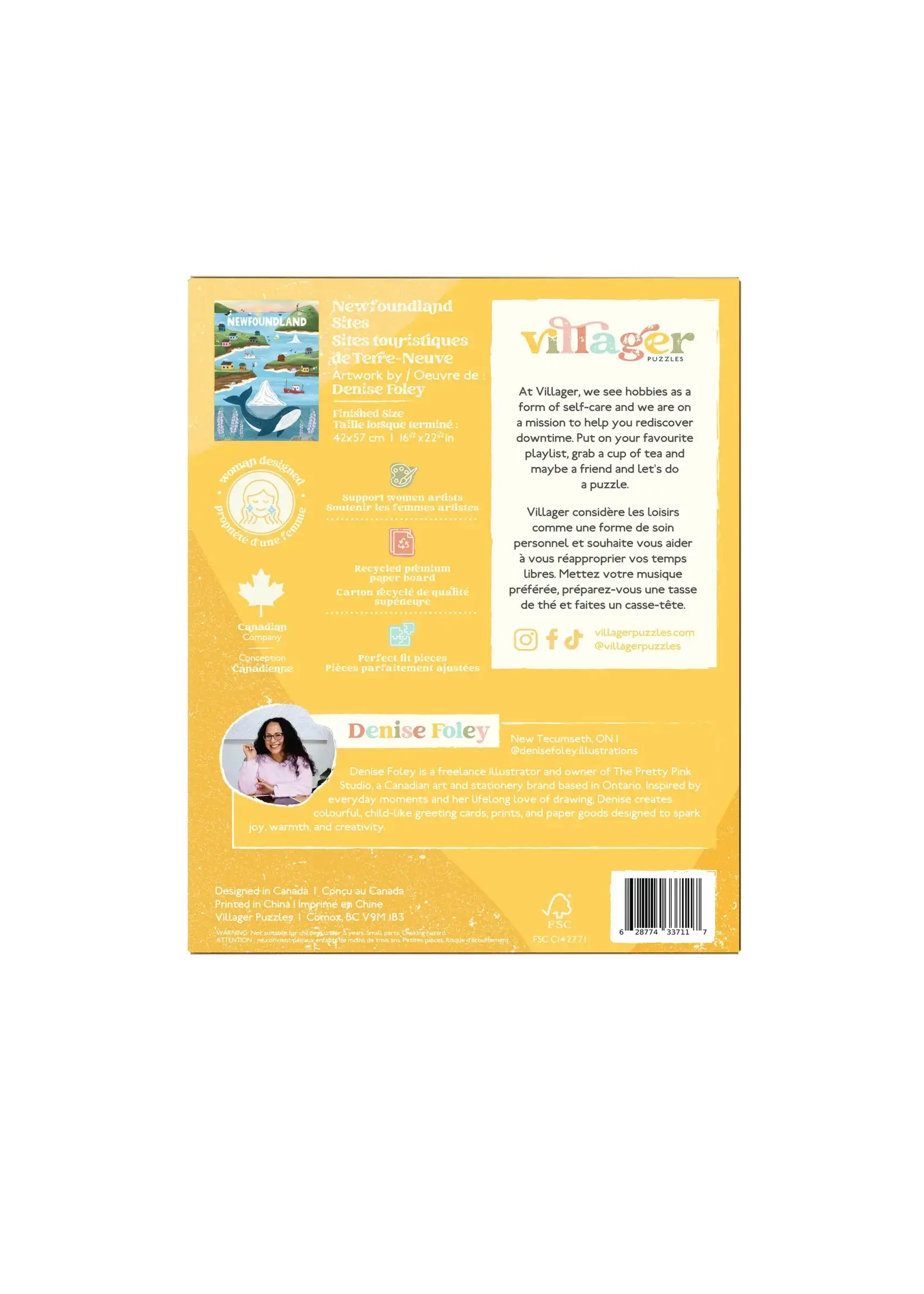 villager VILLAGER PUZZLES 500 PIECE