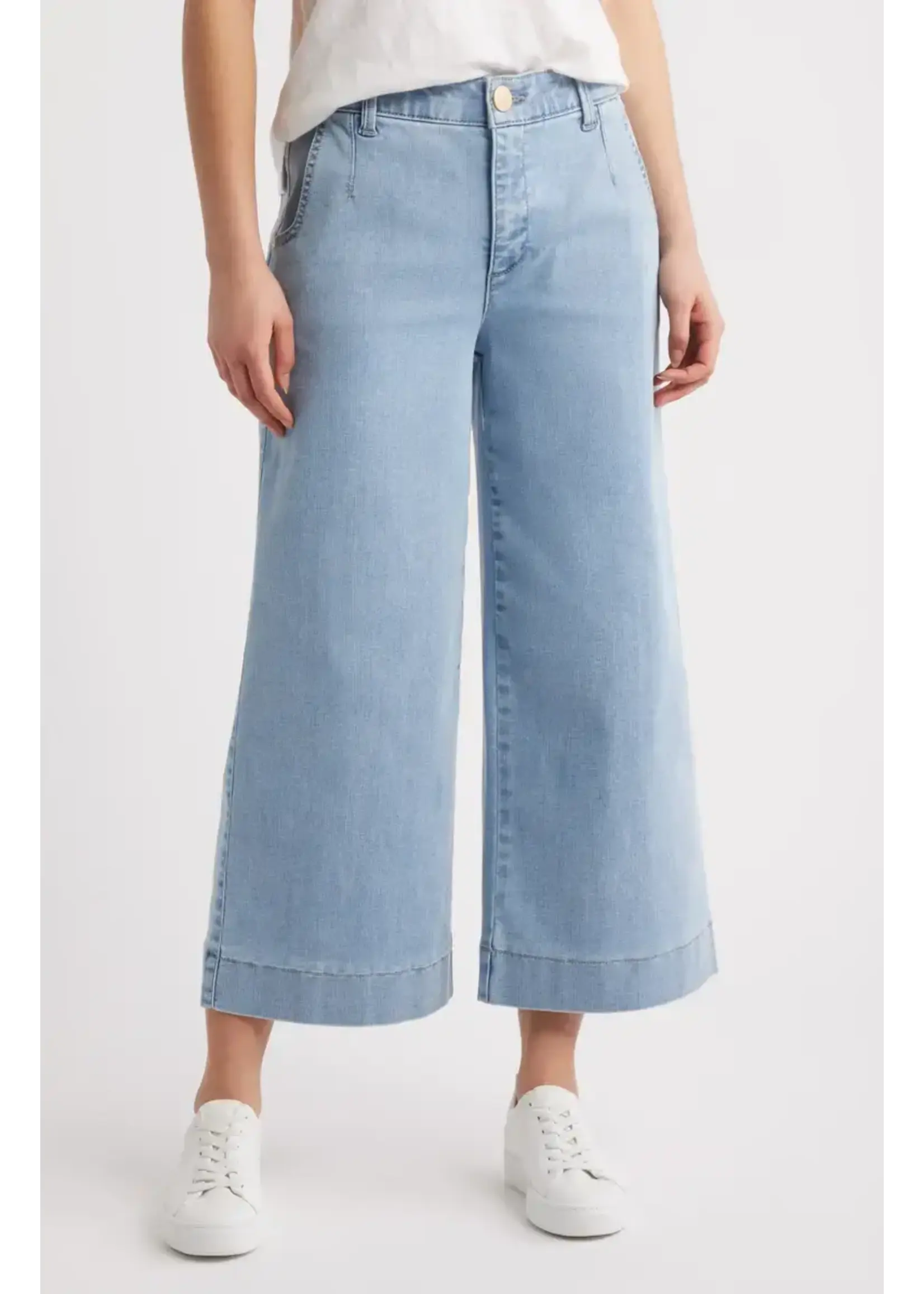 WIT & WISDOM W&W WHITNEY WIDE LEG CROP SKYRISE