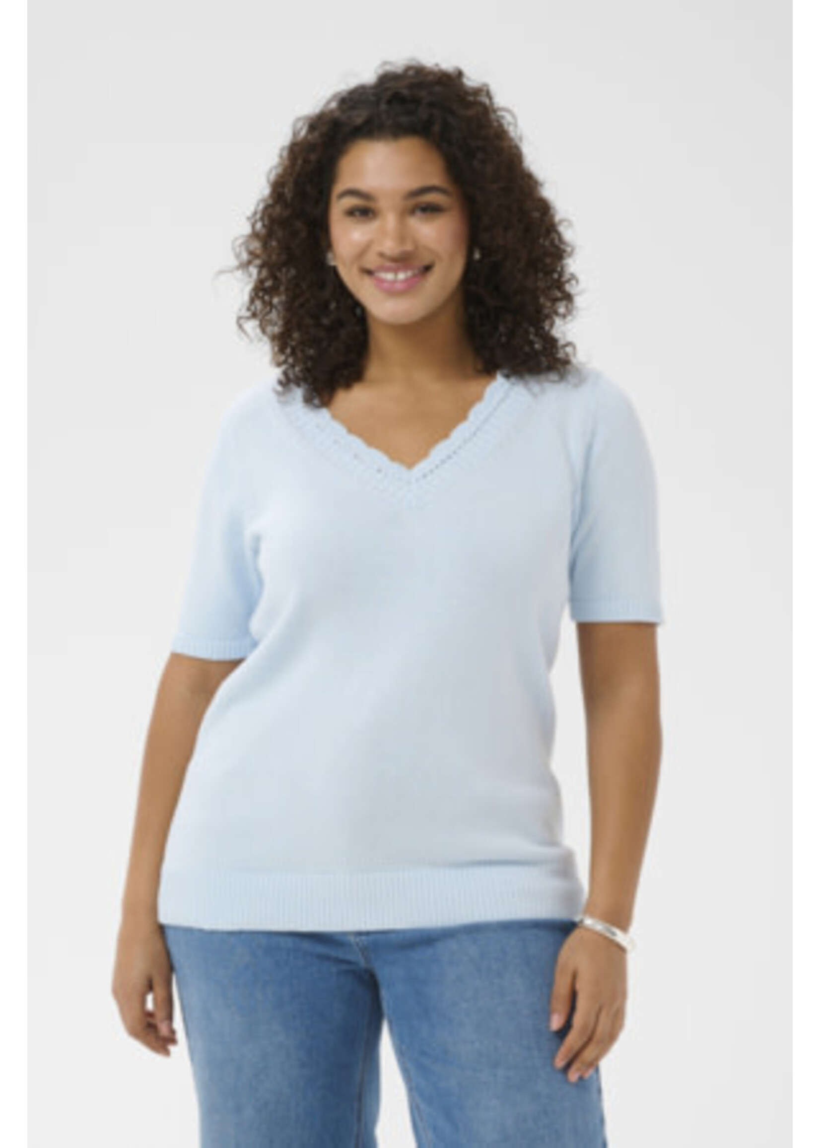 KAFFE KAFCUR SS26+ KCLEANI KNIT PULLOVER