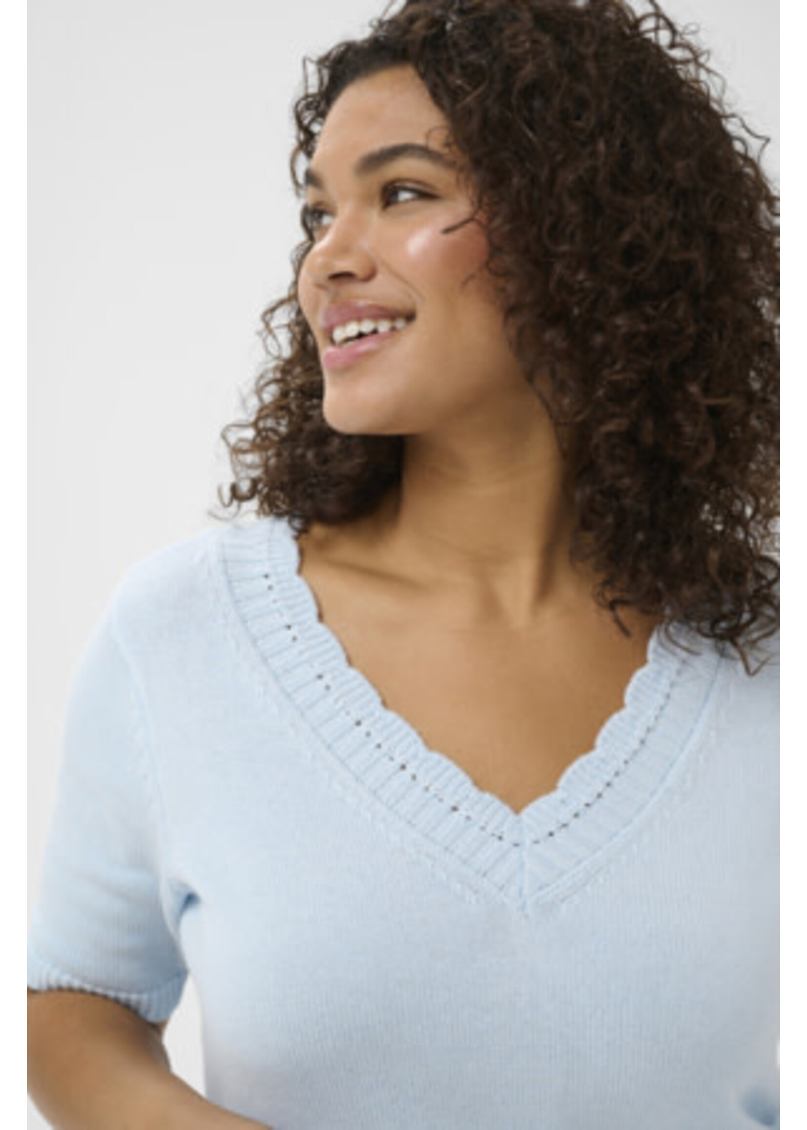 KAFFE KAFCUR SS26+ KCLEANI KNIT PULLOVER