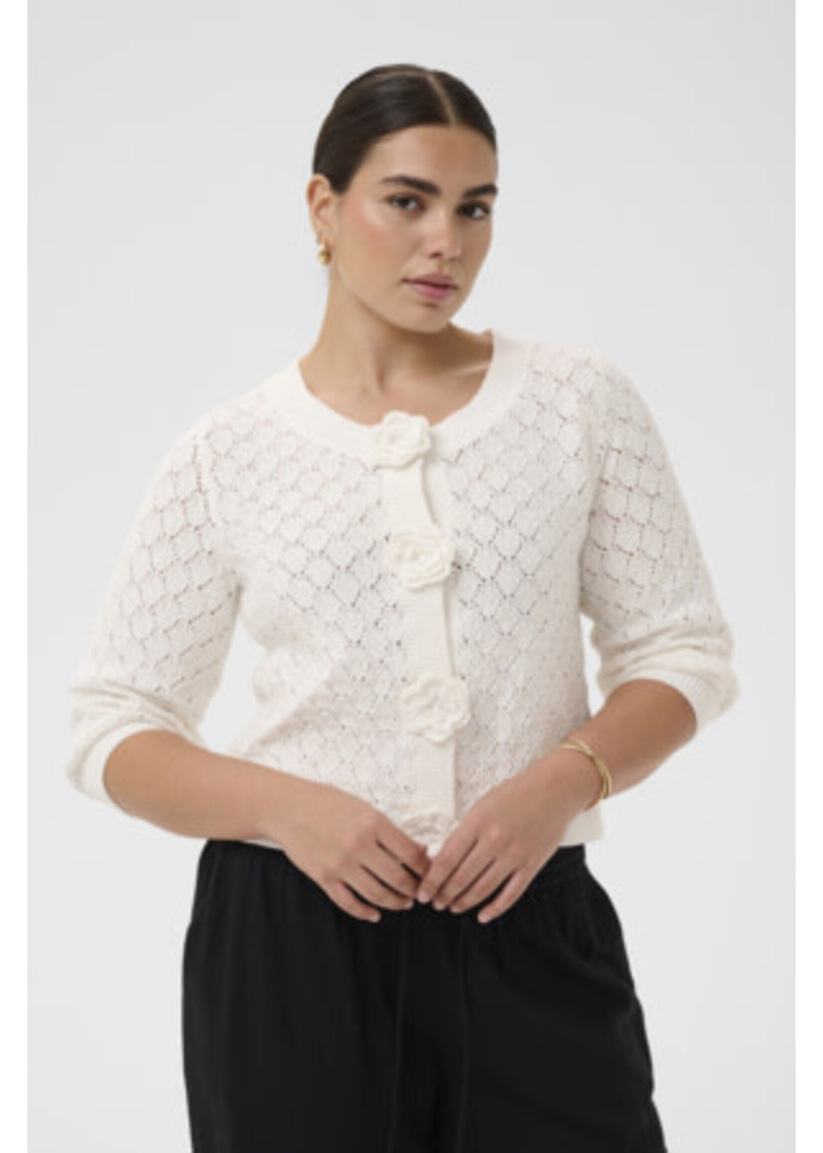 KAFFE KAFCUR SS26+ KCKATHRINA KNIT CARDIGAN