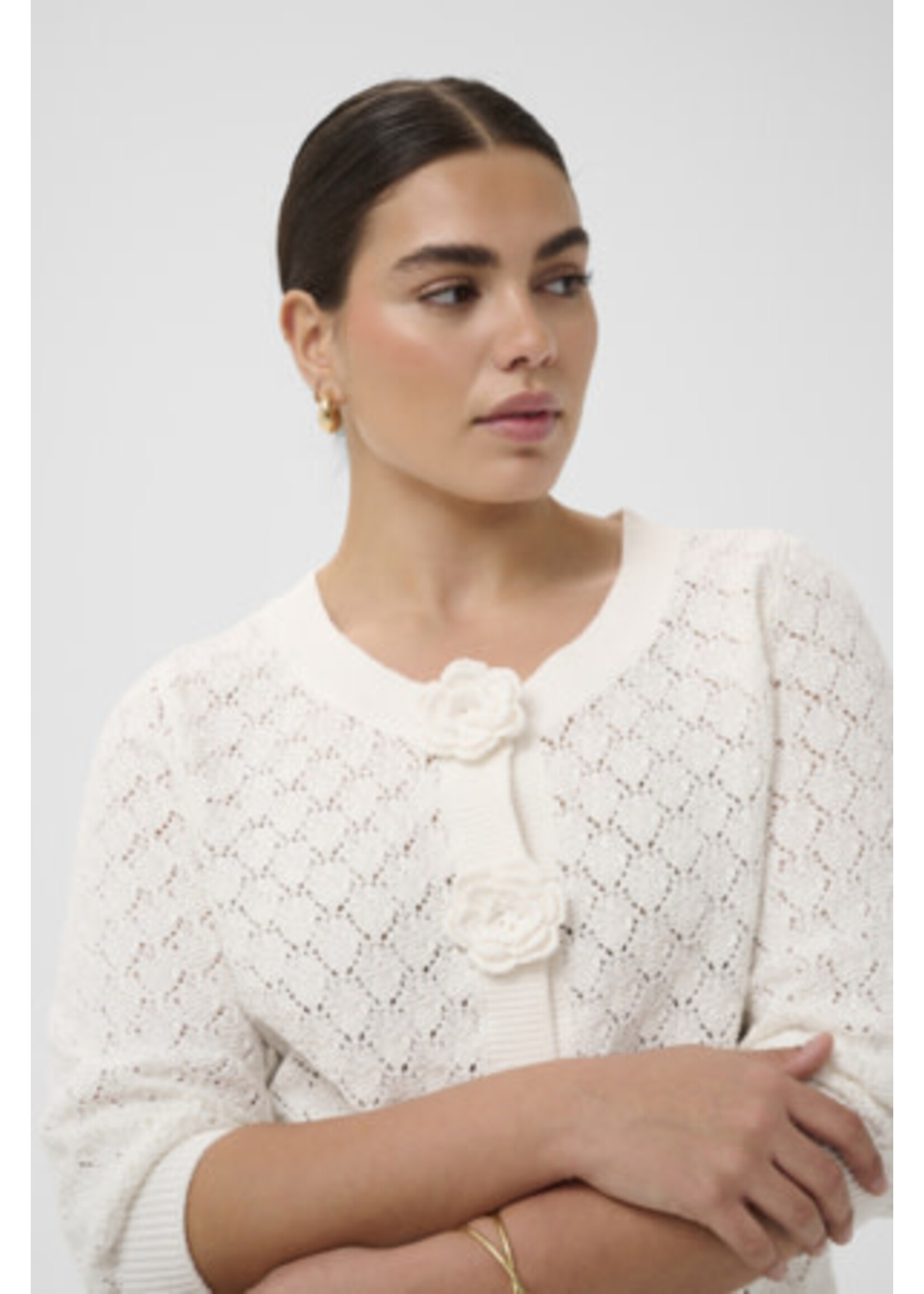 KAFFE KAFCUR SS26+ KCKATHRINA KNIT CARDIGAN