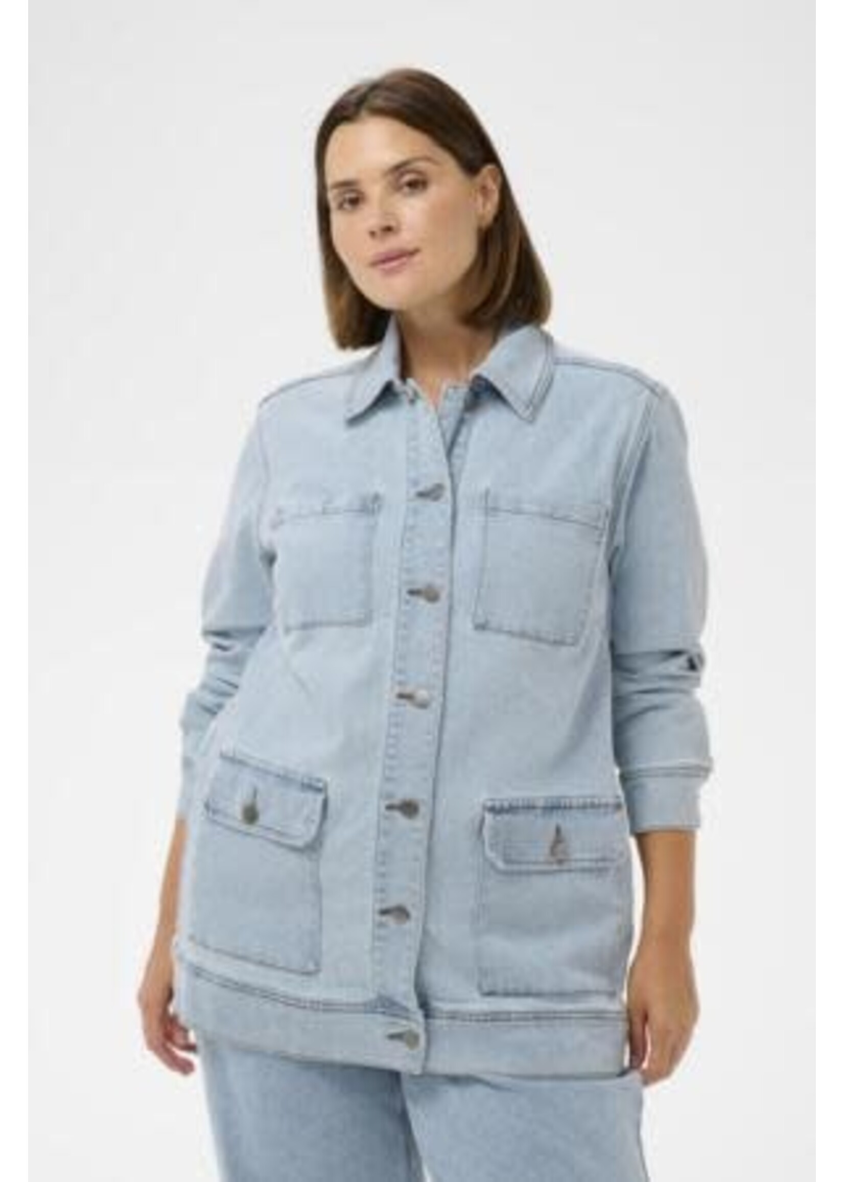 KAFFE KAFCUR SS26+ KCNINNA DENIM JACKET