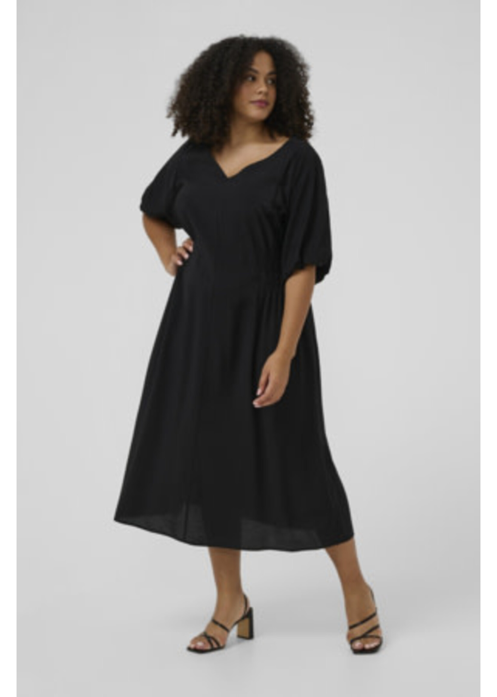 KAFFE CURVE KAFCUR+ SS26 KCNEELA DRESS