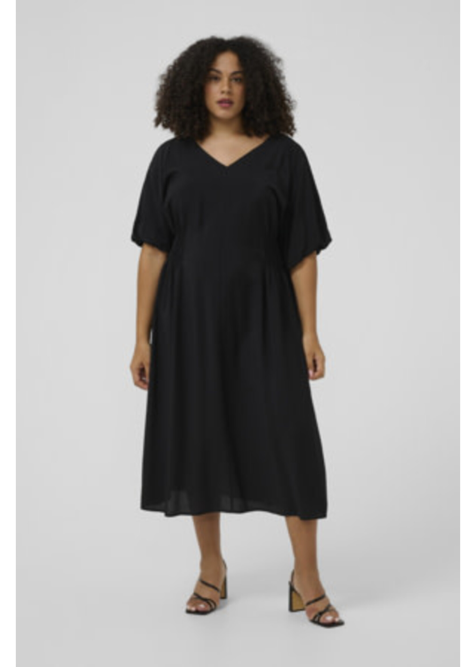 KAFFE CURVE KAFCUR+ SS26 KCNEELA DRESS