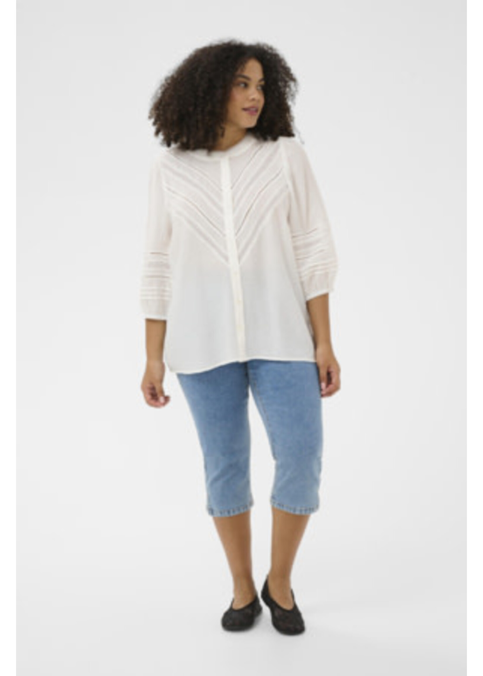 KAFFE KAFCUR SS26+ KCLIWA SHIRT