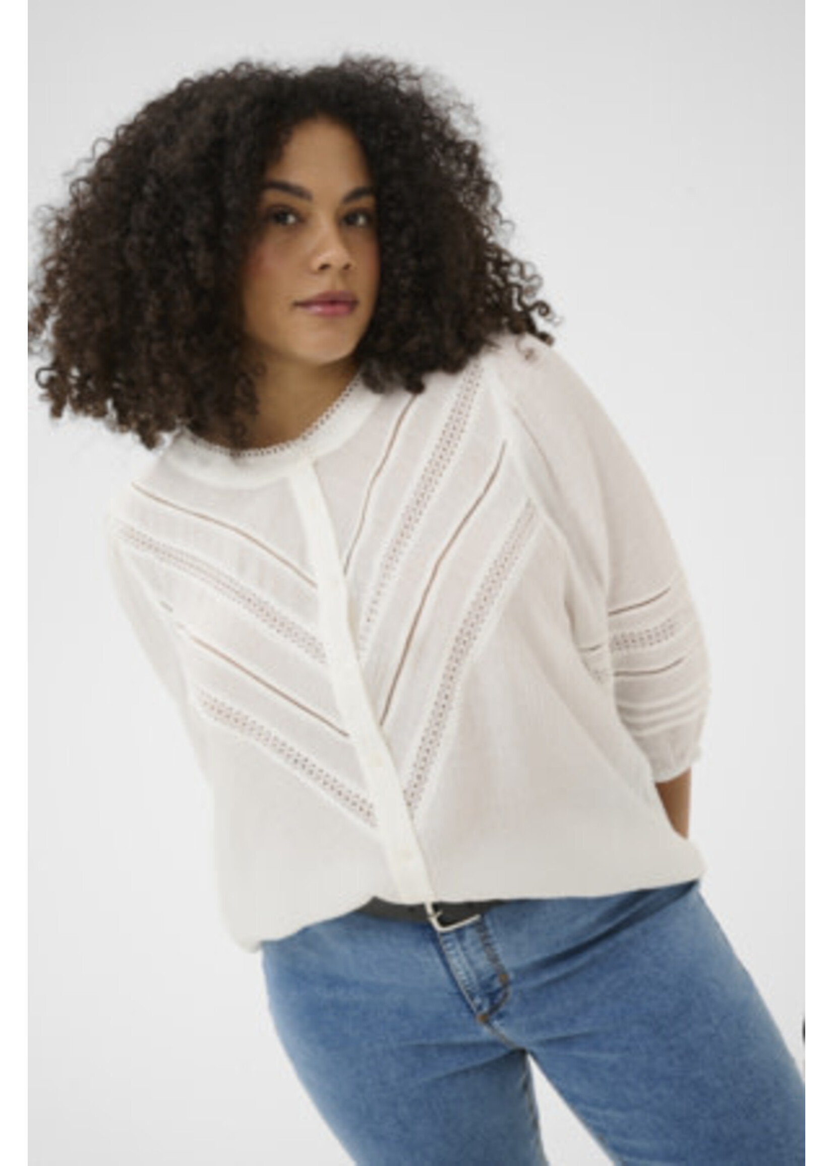 KAFFE KAFCUR SS26+ KCLIWA SHIRT