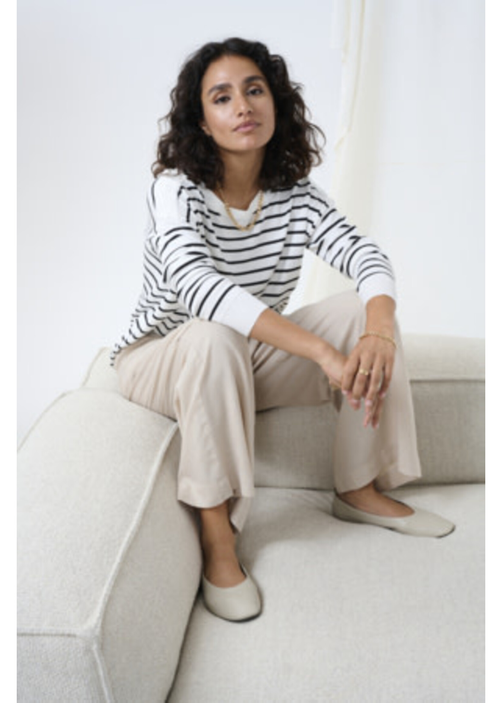 KAFFE KAF SS26 KAMILIA CROPPED WIDE