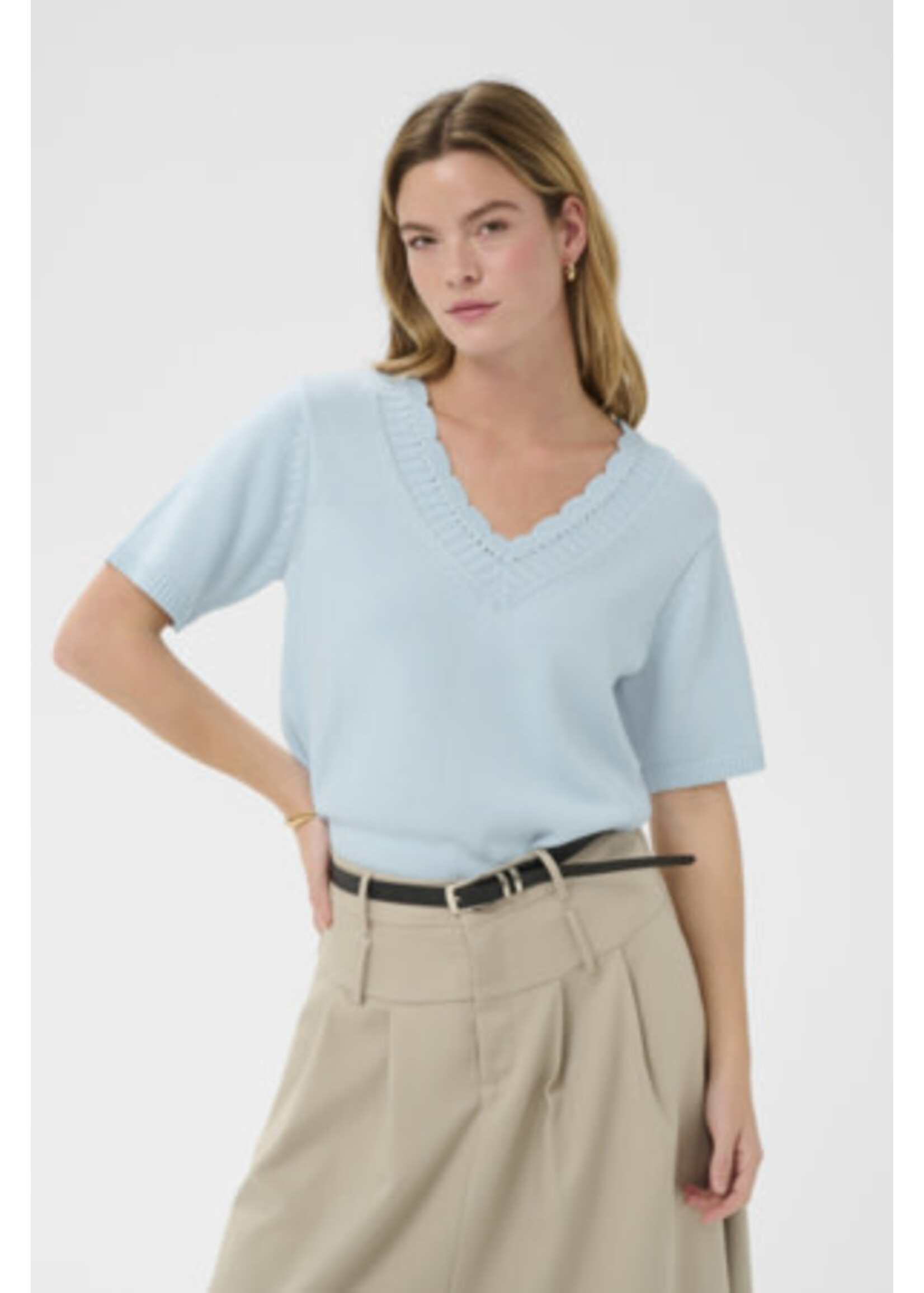 KAFFE KAF SS26 KALILIANA KNIT PULLOVER