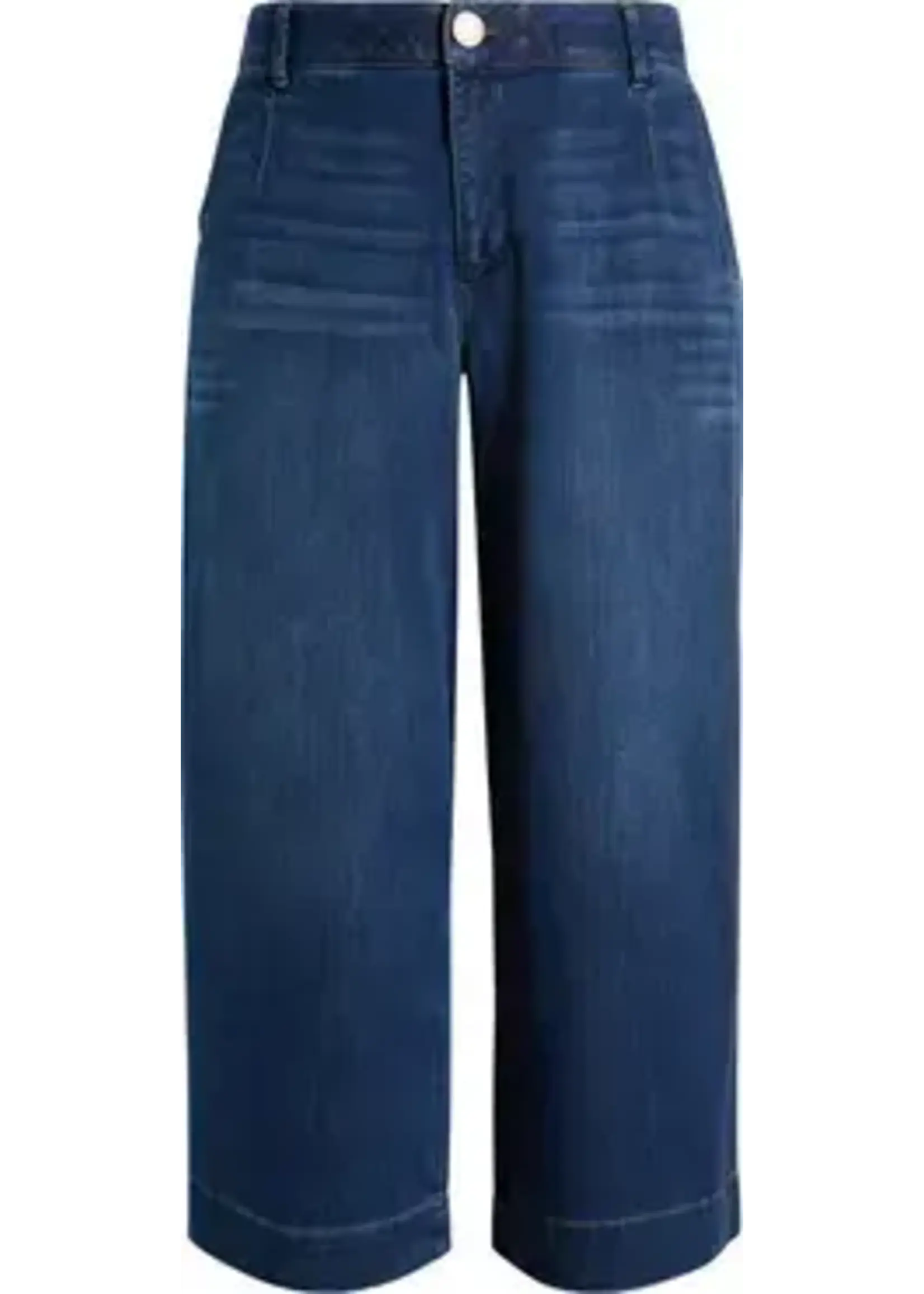 WIT & WISDOM W&W WHITNEY WIDE LEG CROP SKYRISE