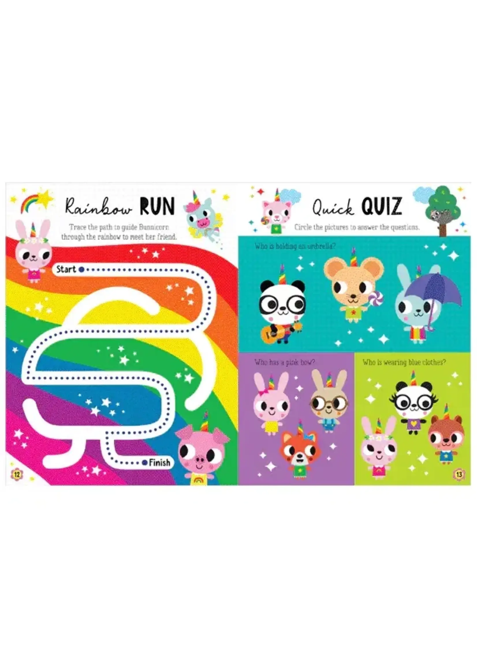 BUNNICORN AND FRIENDS ACTIVITY BOOK