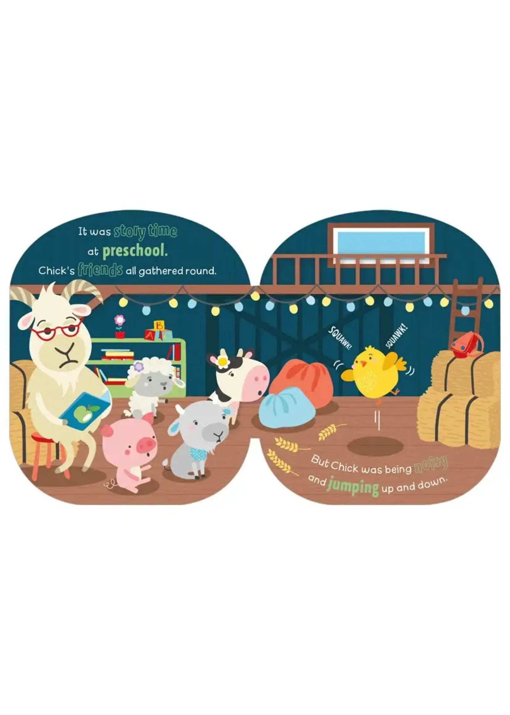 NOISY CHICK PLUSH COVER BOOK