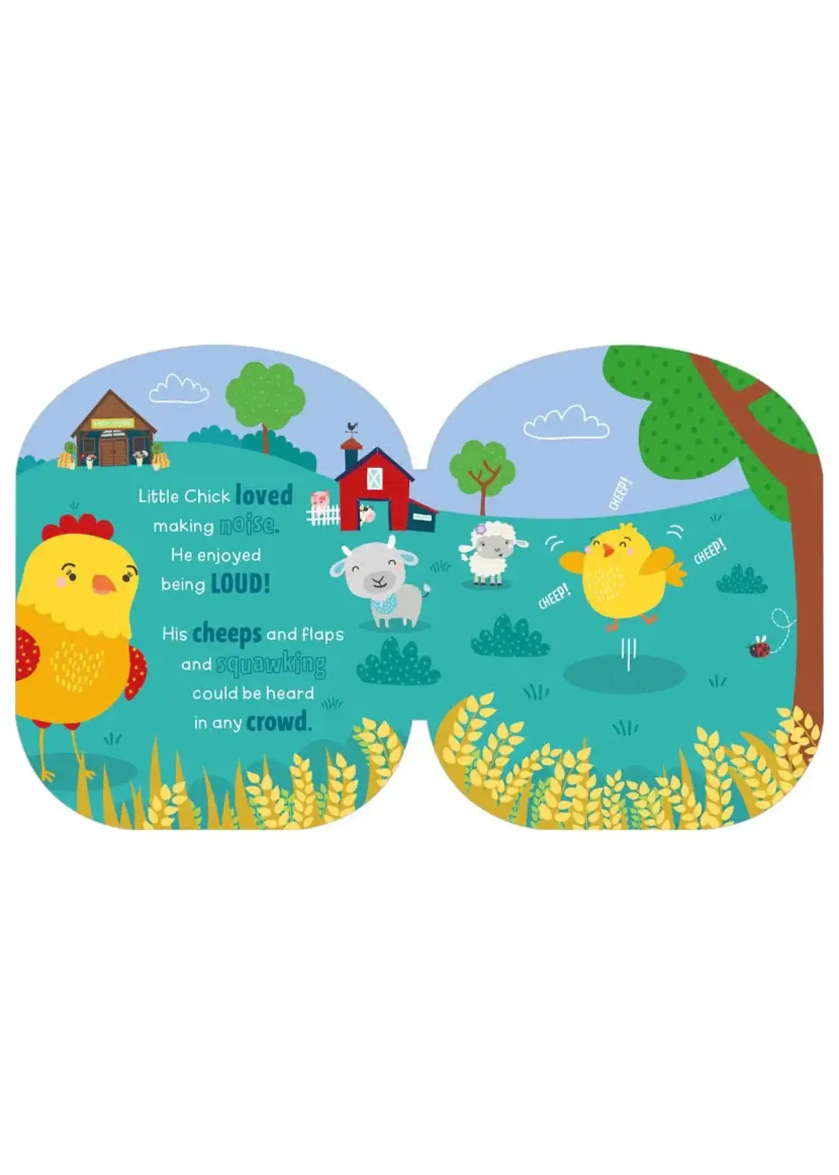 NOISY CHICK PLUSH COVER BOOK