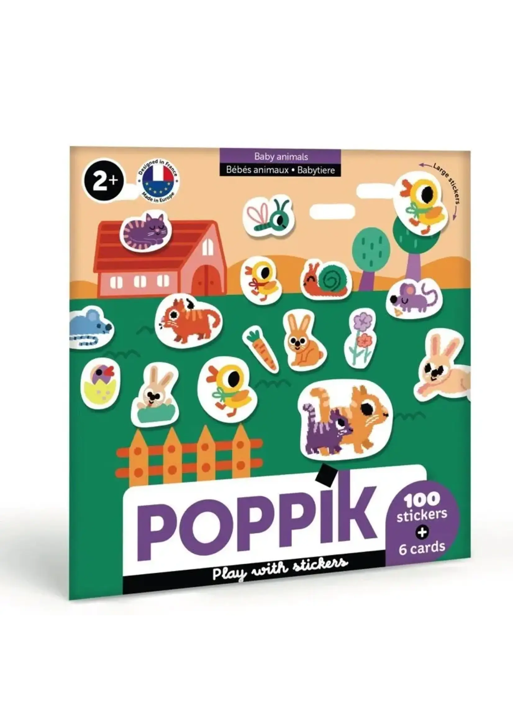 MY FIRST STICKER CARDS ANIMALS