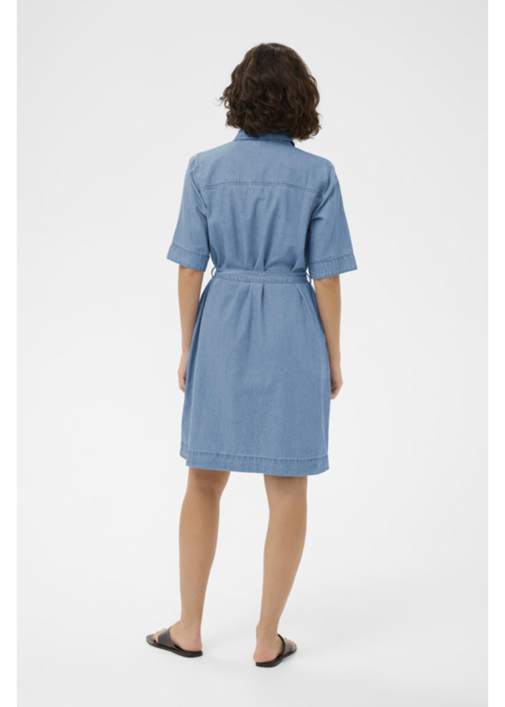 KAFFE KAF SS26 KAJADE DENIM DRESS