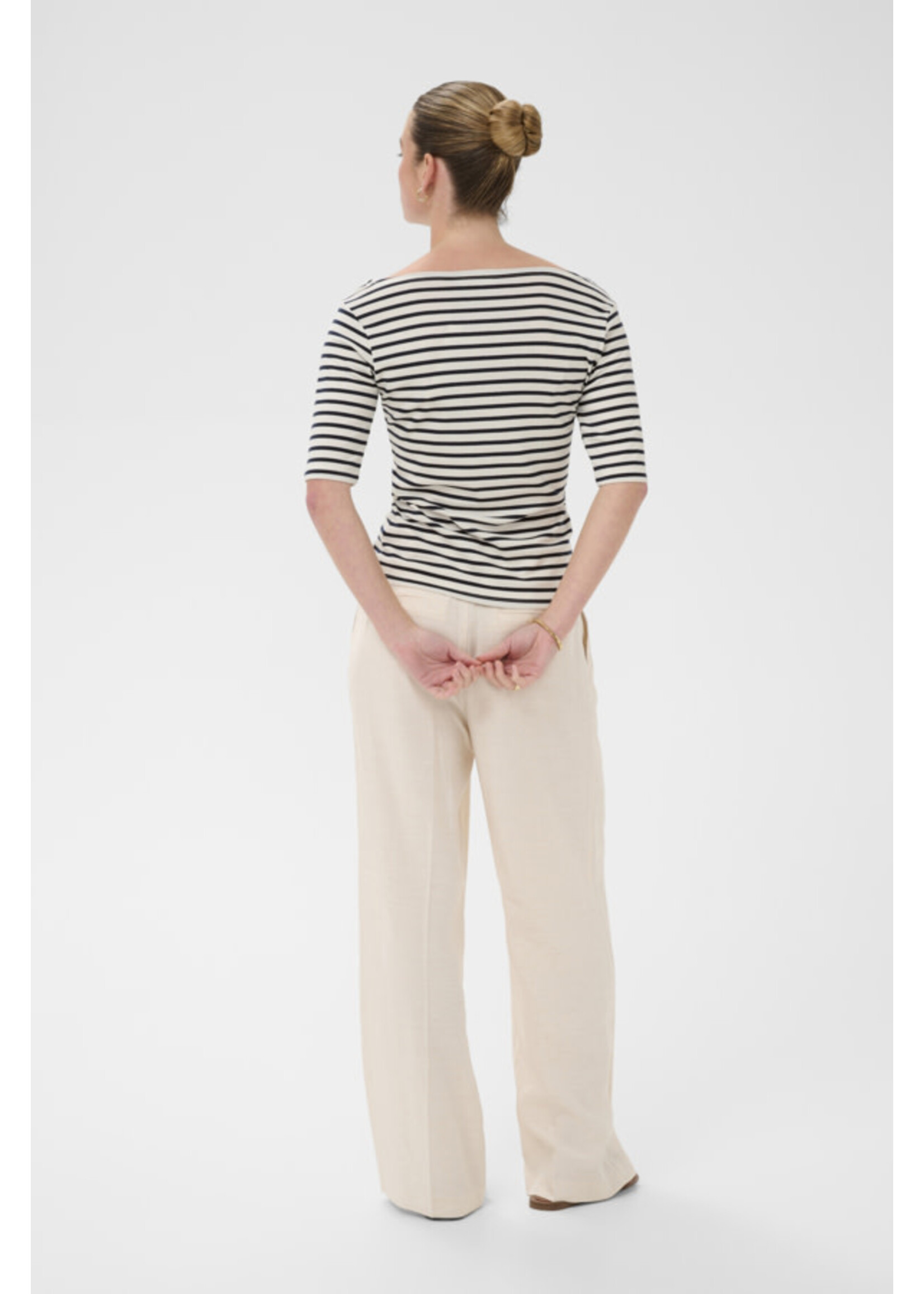 KAFFE KAF SS26 KALIDDY BOATNECK T-SHIRT