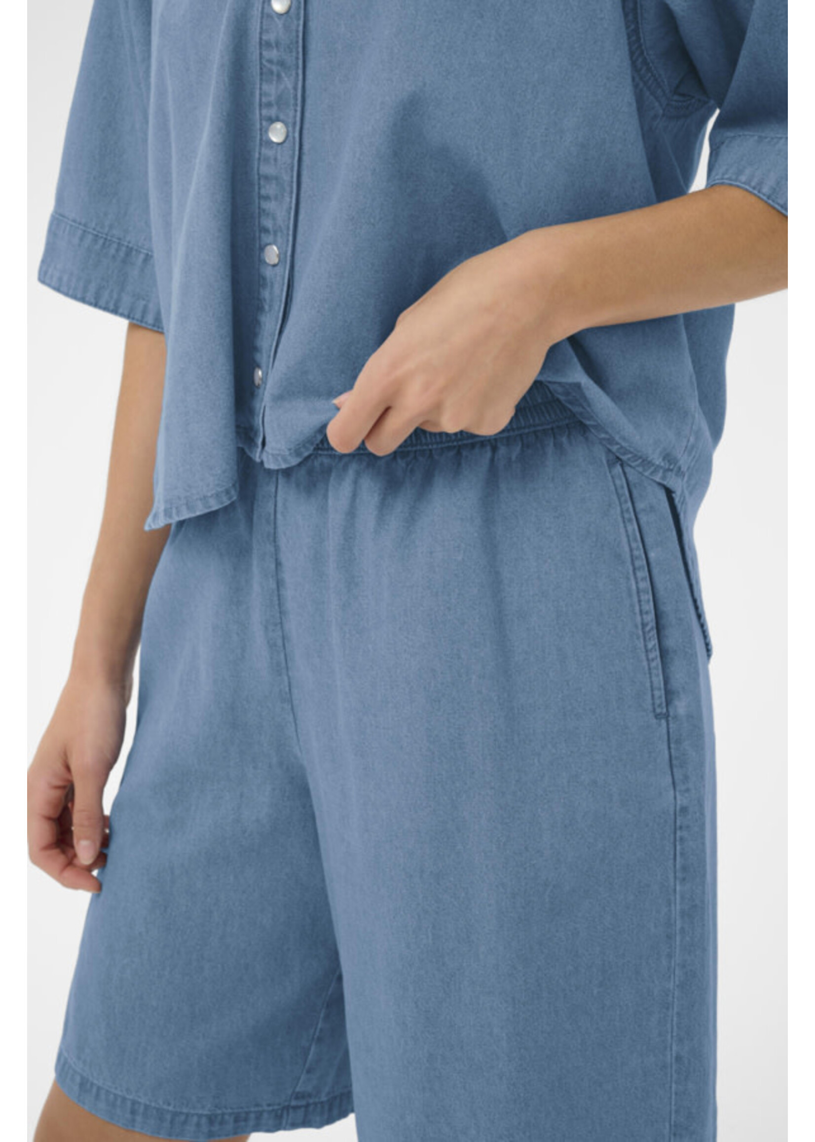 KAFFE KAF SS26 KAJADE DENIM SHORTS