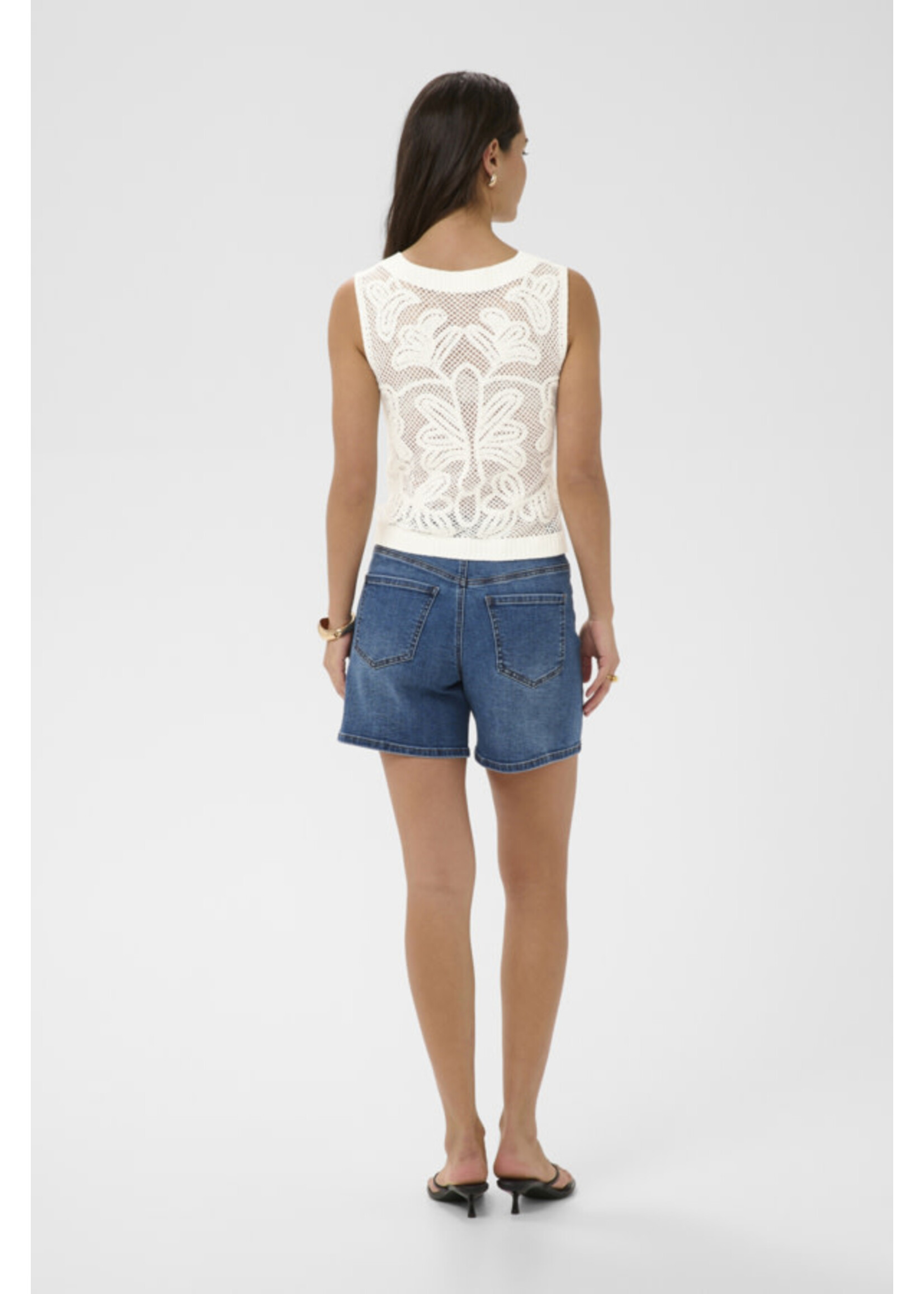 KAFFE KAF SS26 KAANGELINA CROCHET TOP